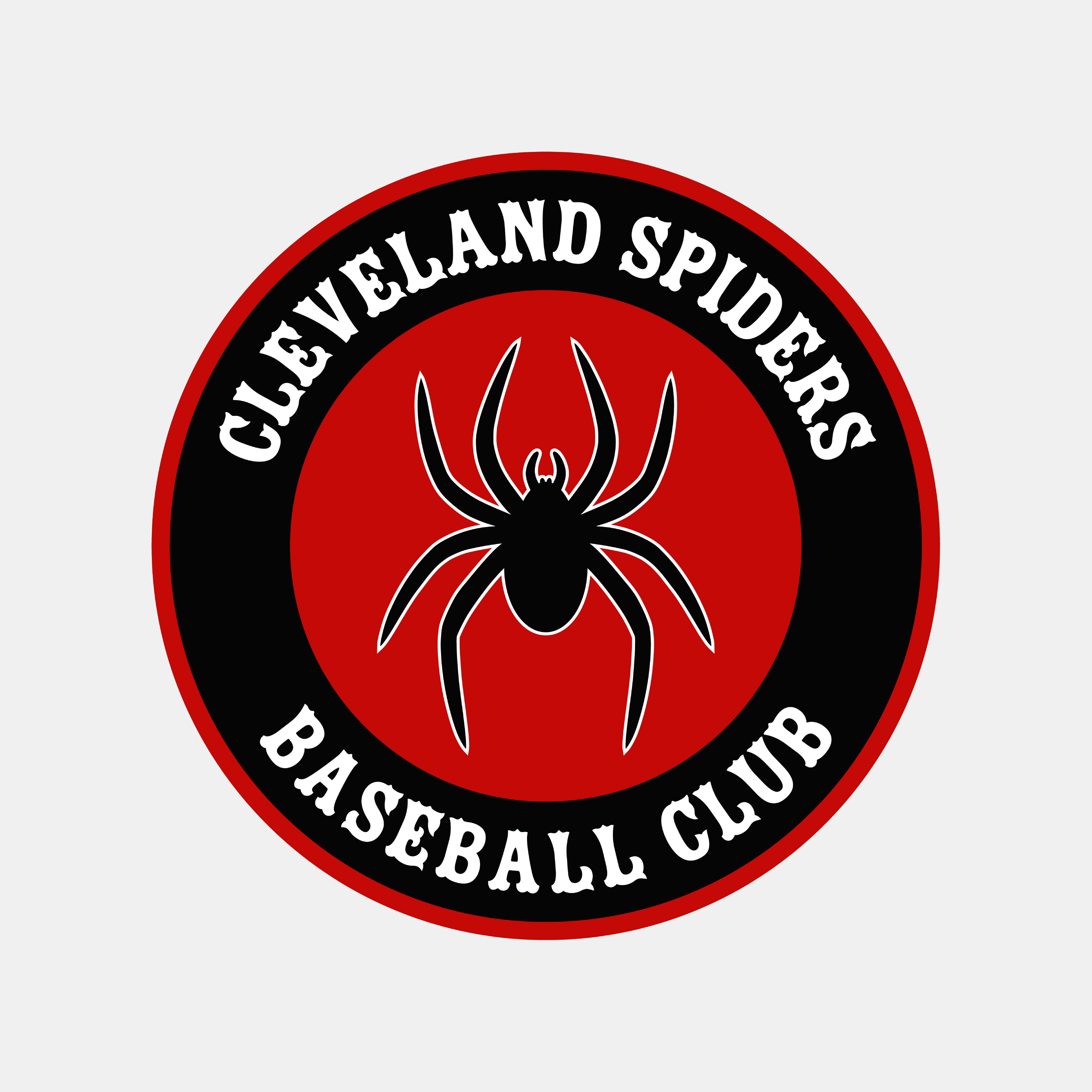 Cleveland Spiders  Cleveland, Logo concept, Sport team logos