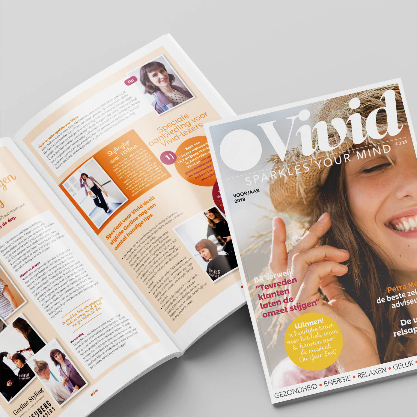 Salveo Vivid spread make-over