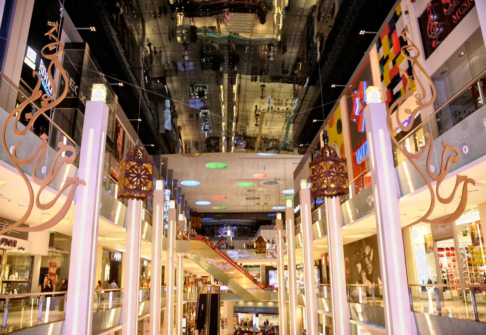 hossam abukoura Dubai Mall Ramadan Decoration