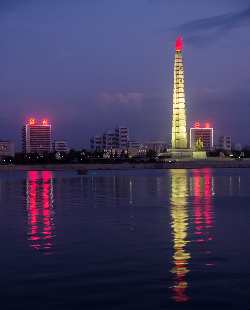 Juche Tower, Pyongyang