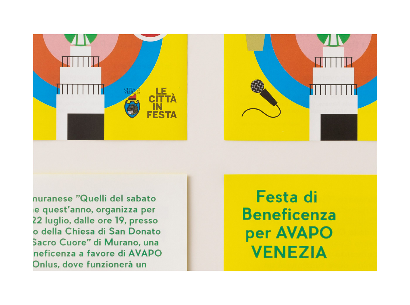 David Gil — Festa di Murano, flyer, 2018