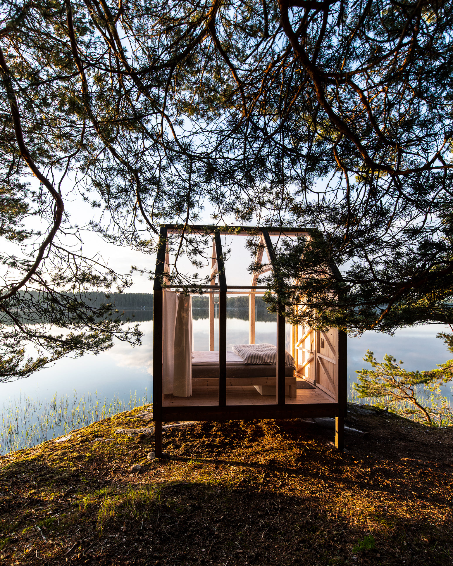 72 Hour Cabin at Henriksholm, Lake Ånimmen in Sweden - photo Martin Kaufmann