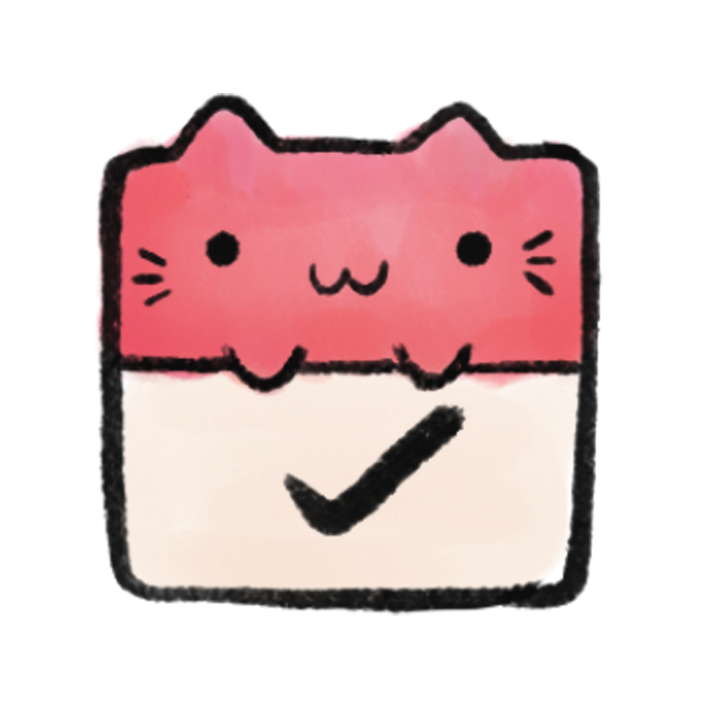 Cute App Icon Cat Hand Drawn Icon iPhone Icon Cat 