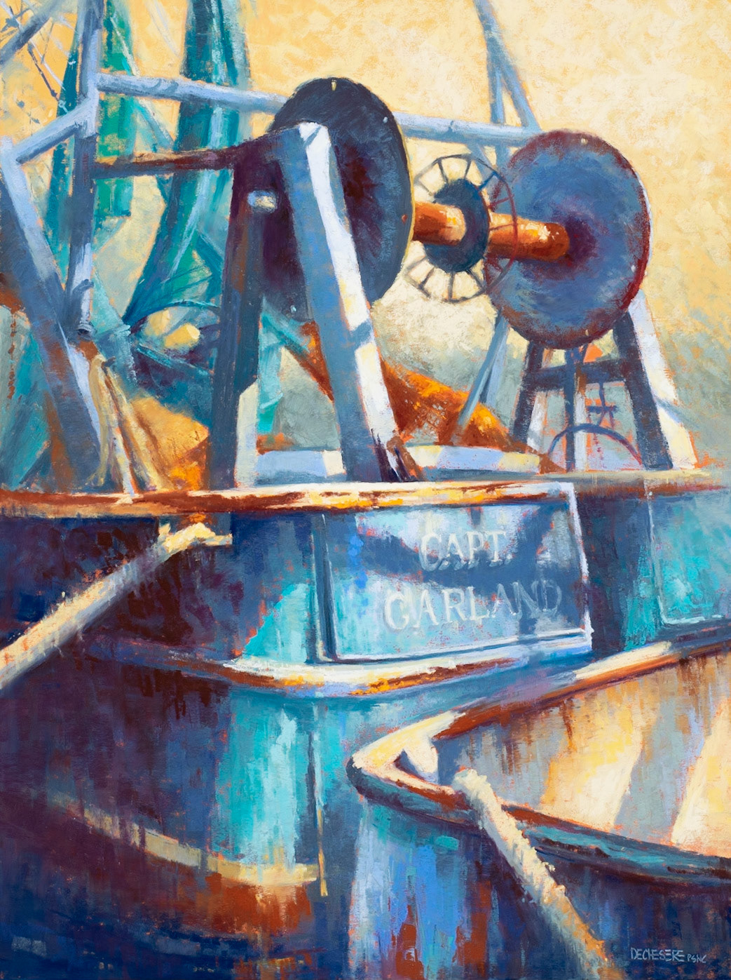 Capt. Garland - Pastel