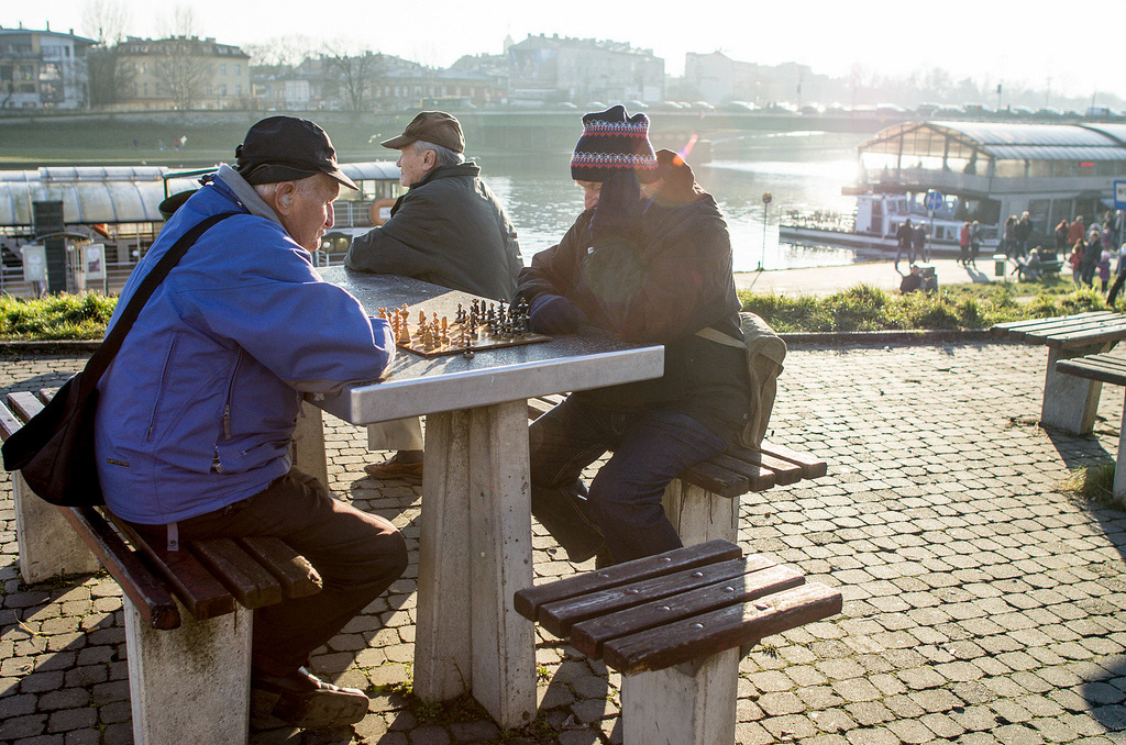 Public chess tables
