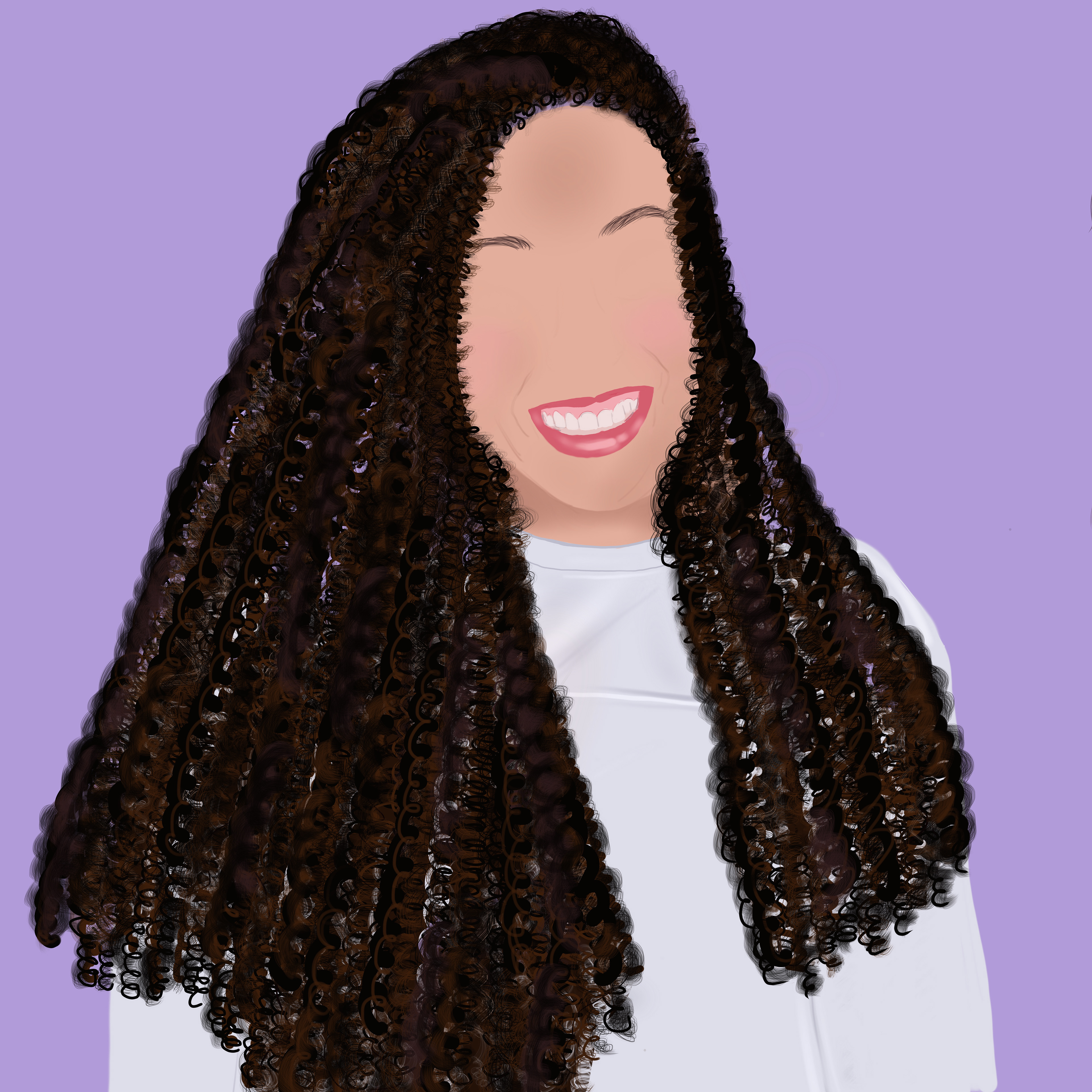 created in procreate