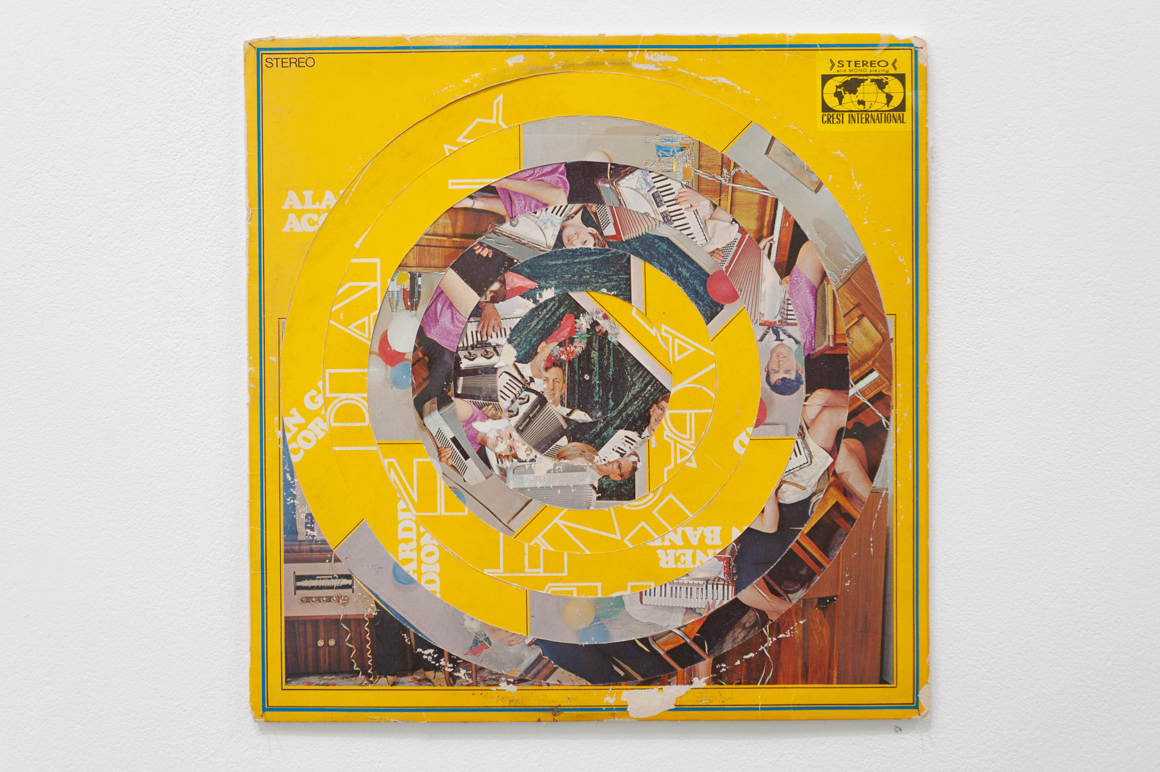 Cover Rearrangement #02, Card on Foamcore, 31cm x 31cm