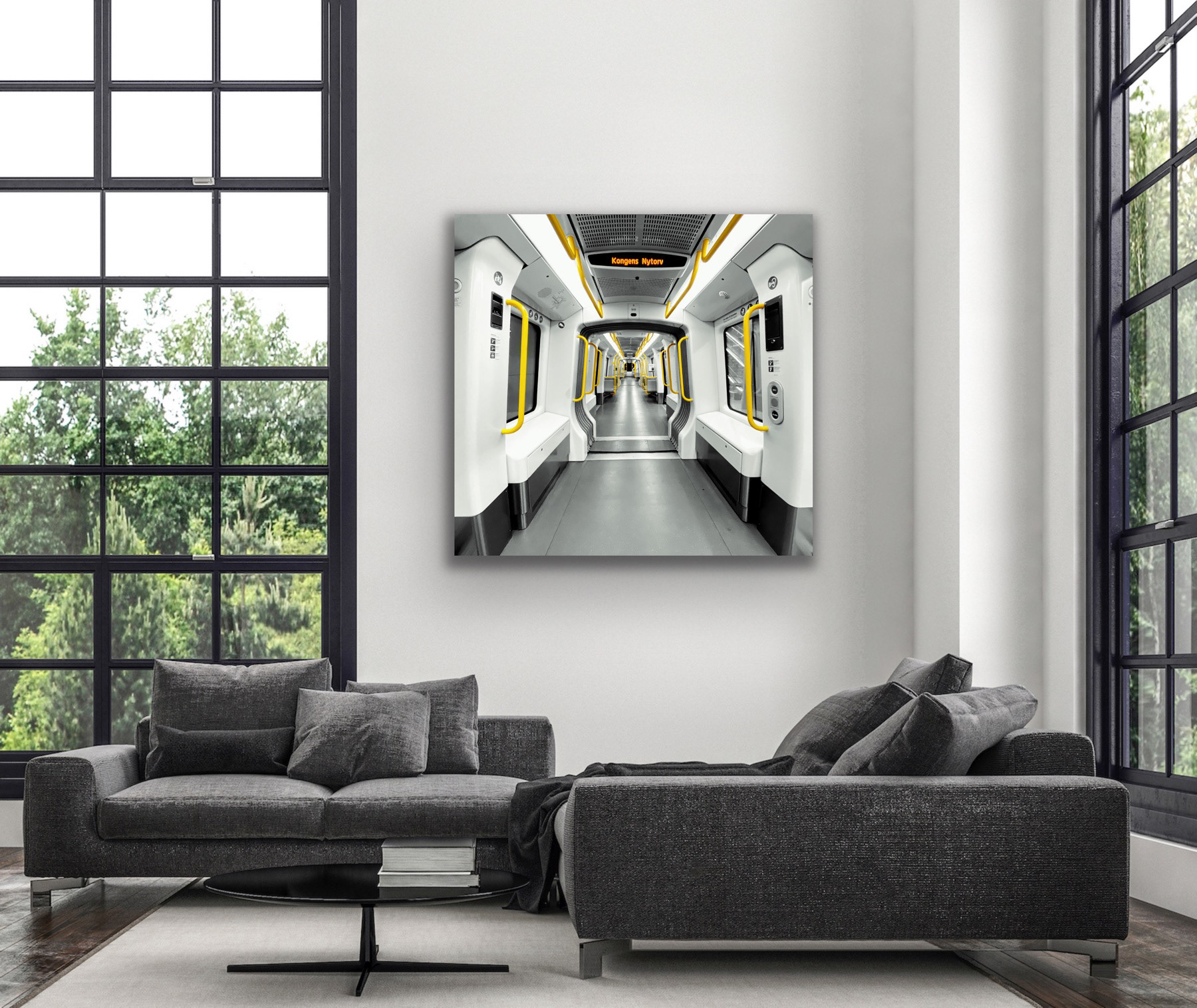 Copenhagen Metro train