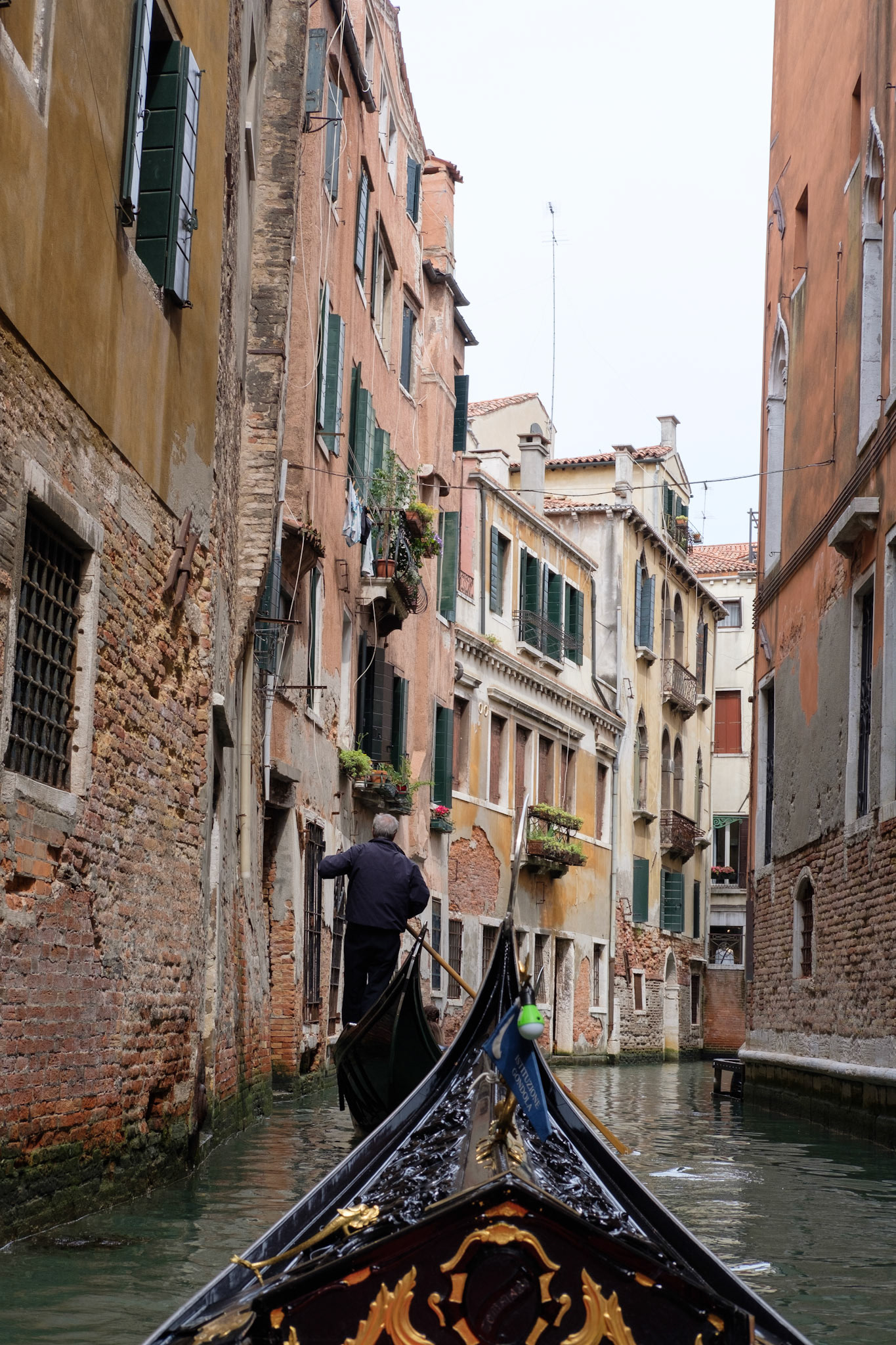 Gondola ride from Campo Manin