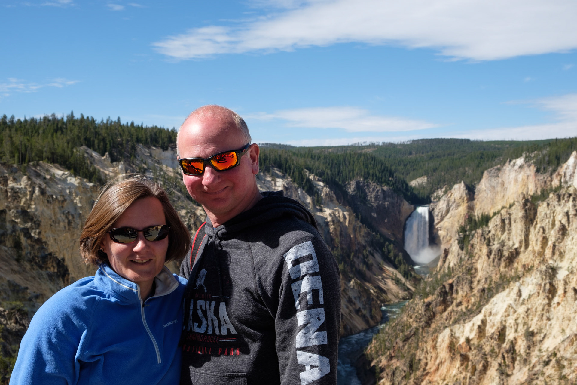 At Grand Canyon of the Yellowstone