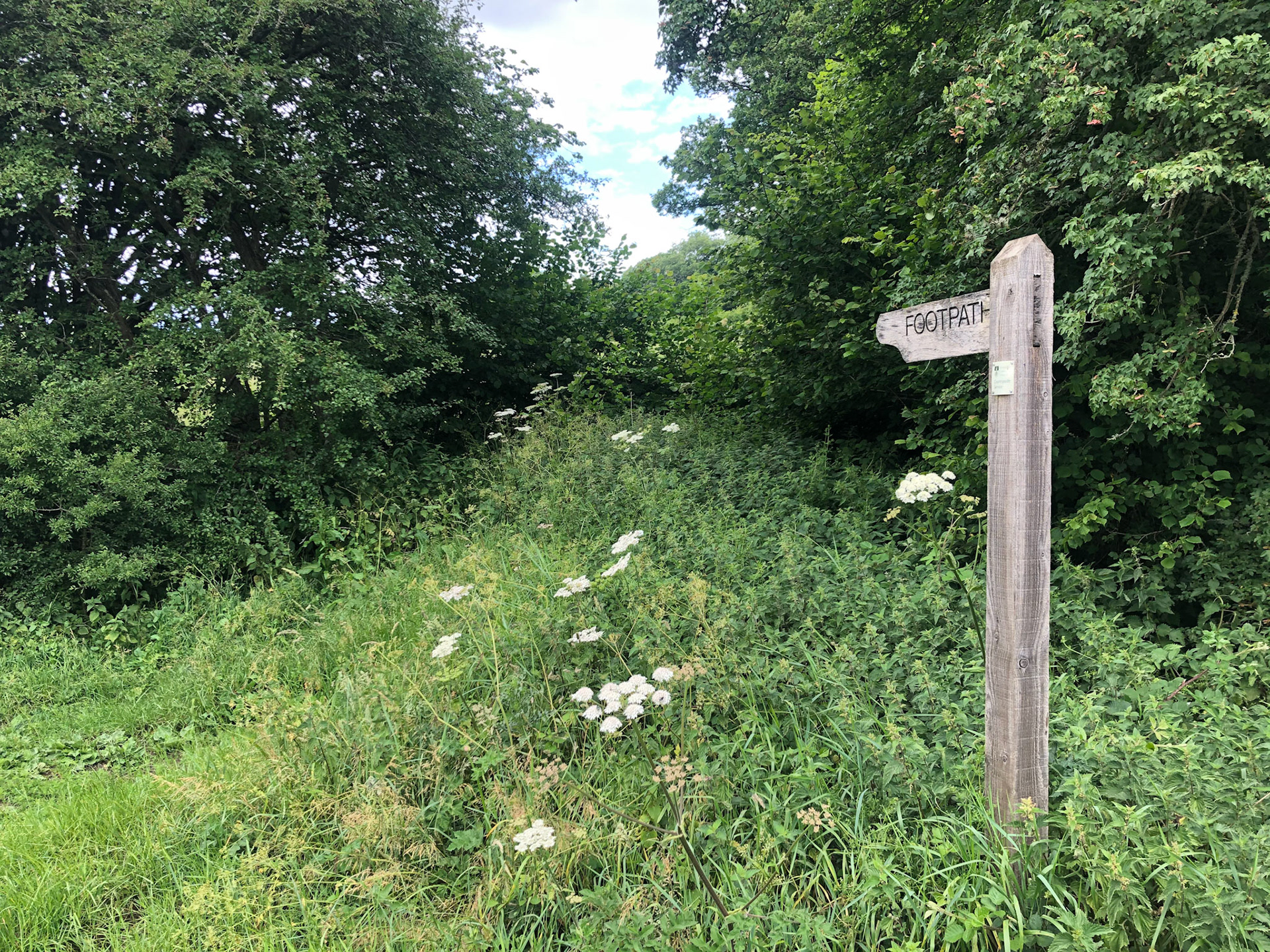 Where’s the footpath?