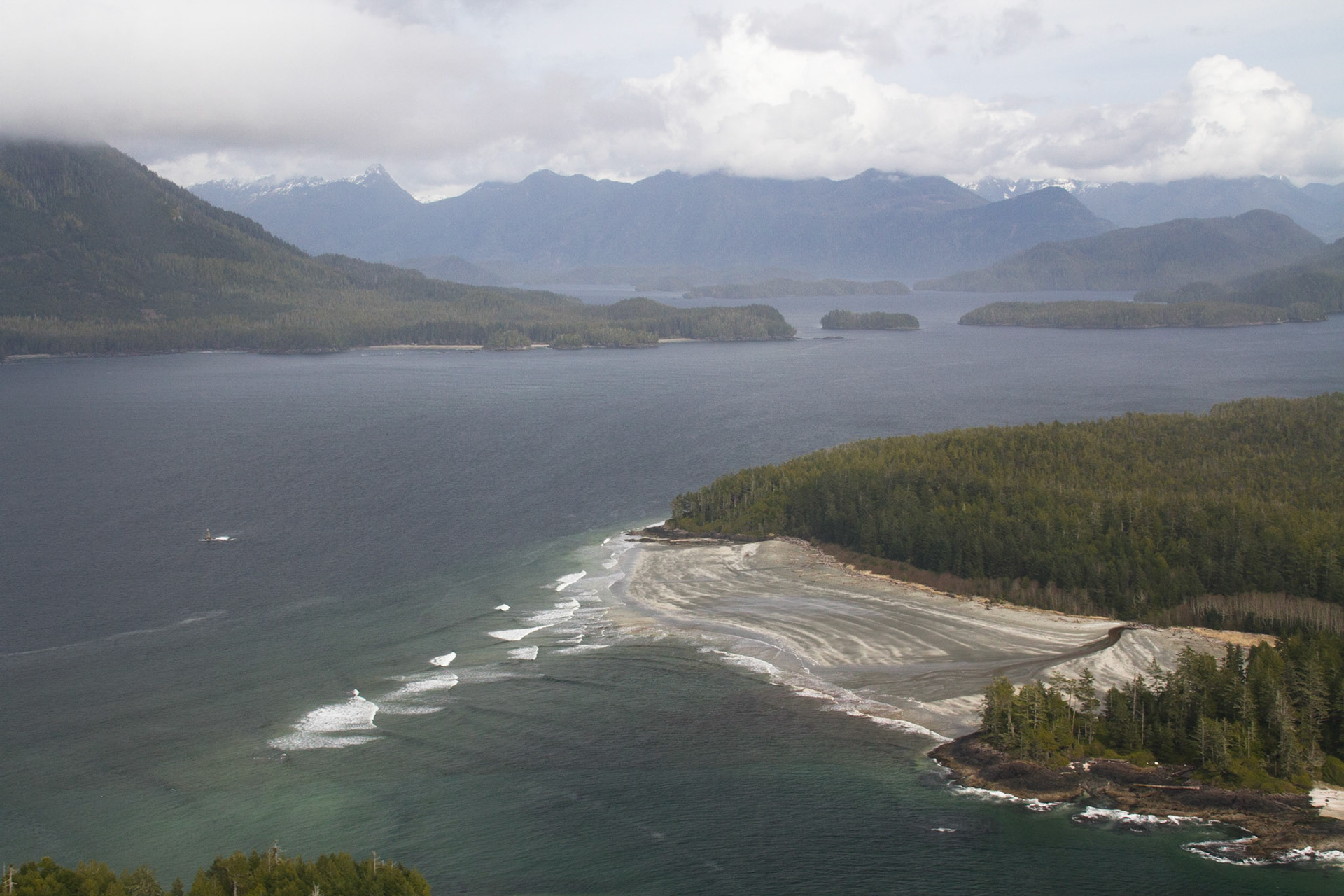 View from float plane