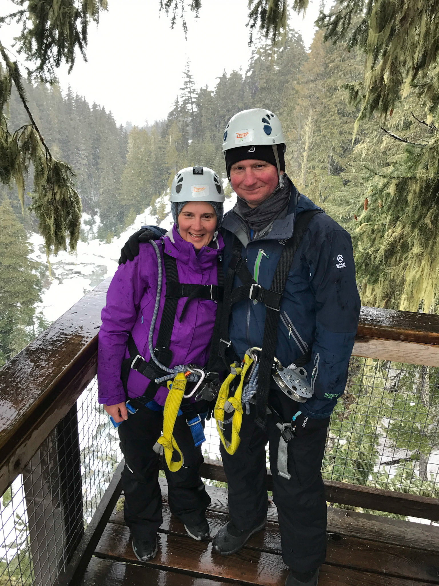 Us on the Ziptrek Bear Tour