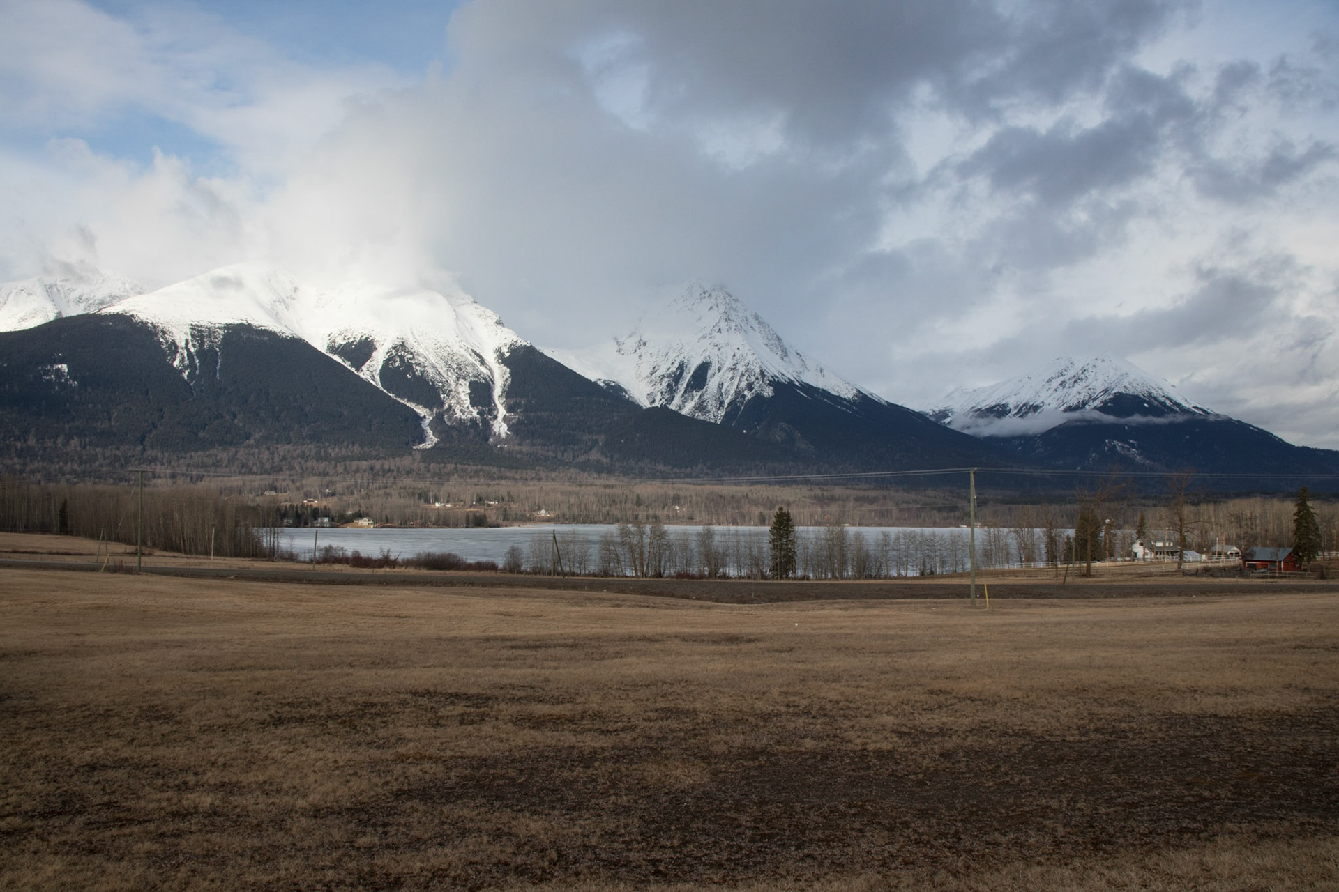View from Smithers airport