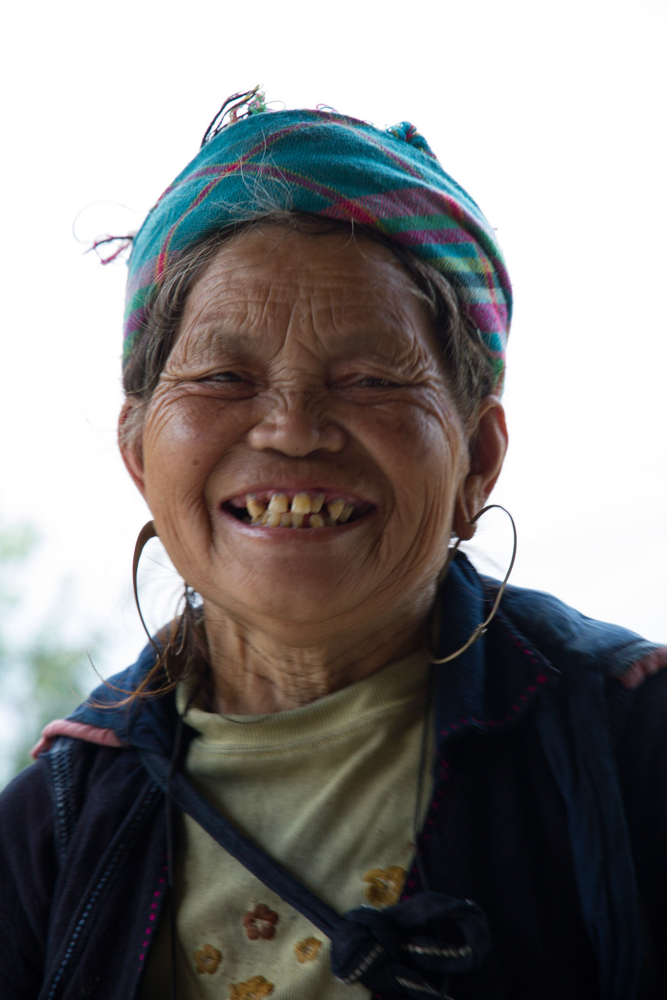 Old Black H'mong lady