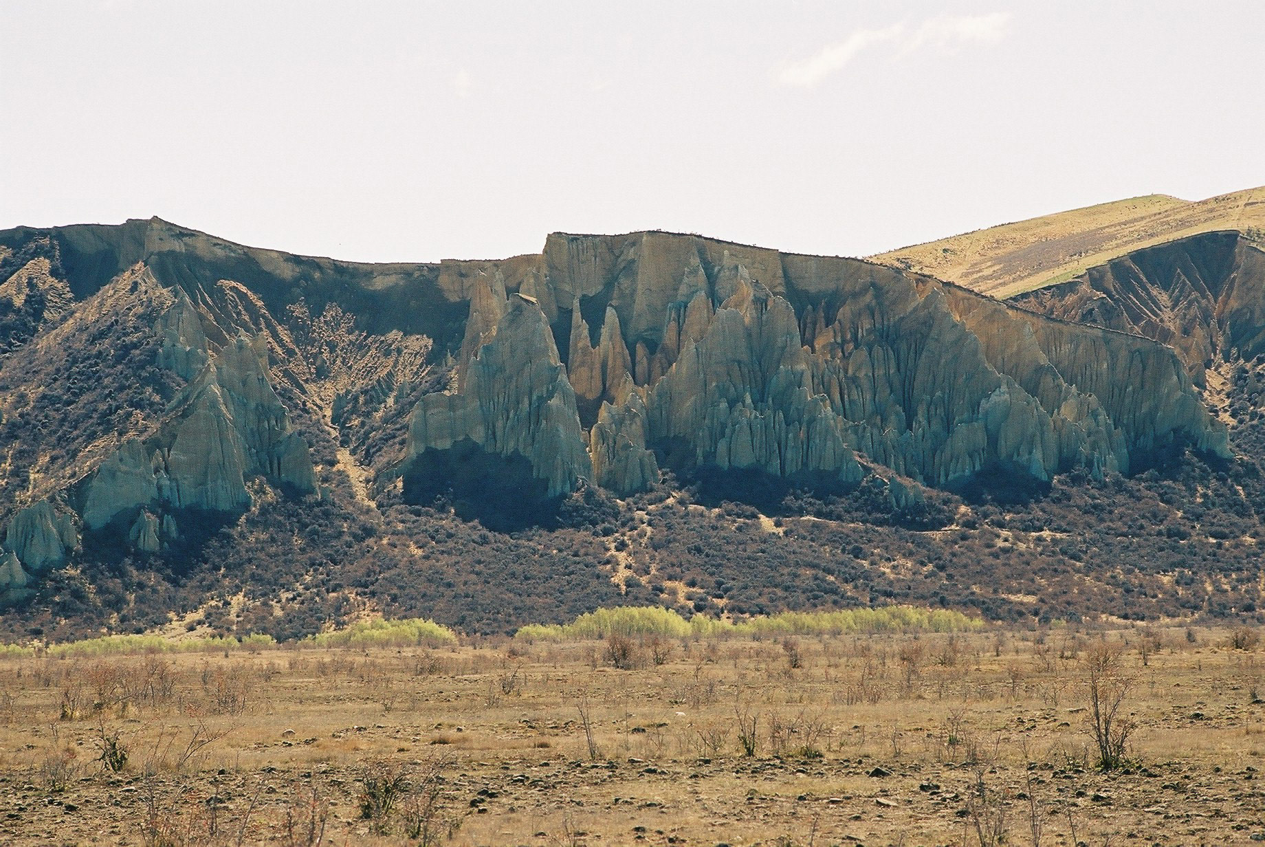Rock formations, Omarama