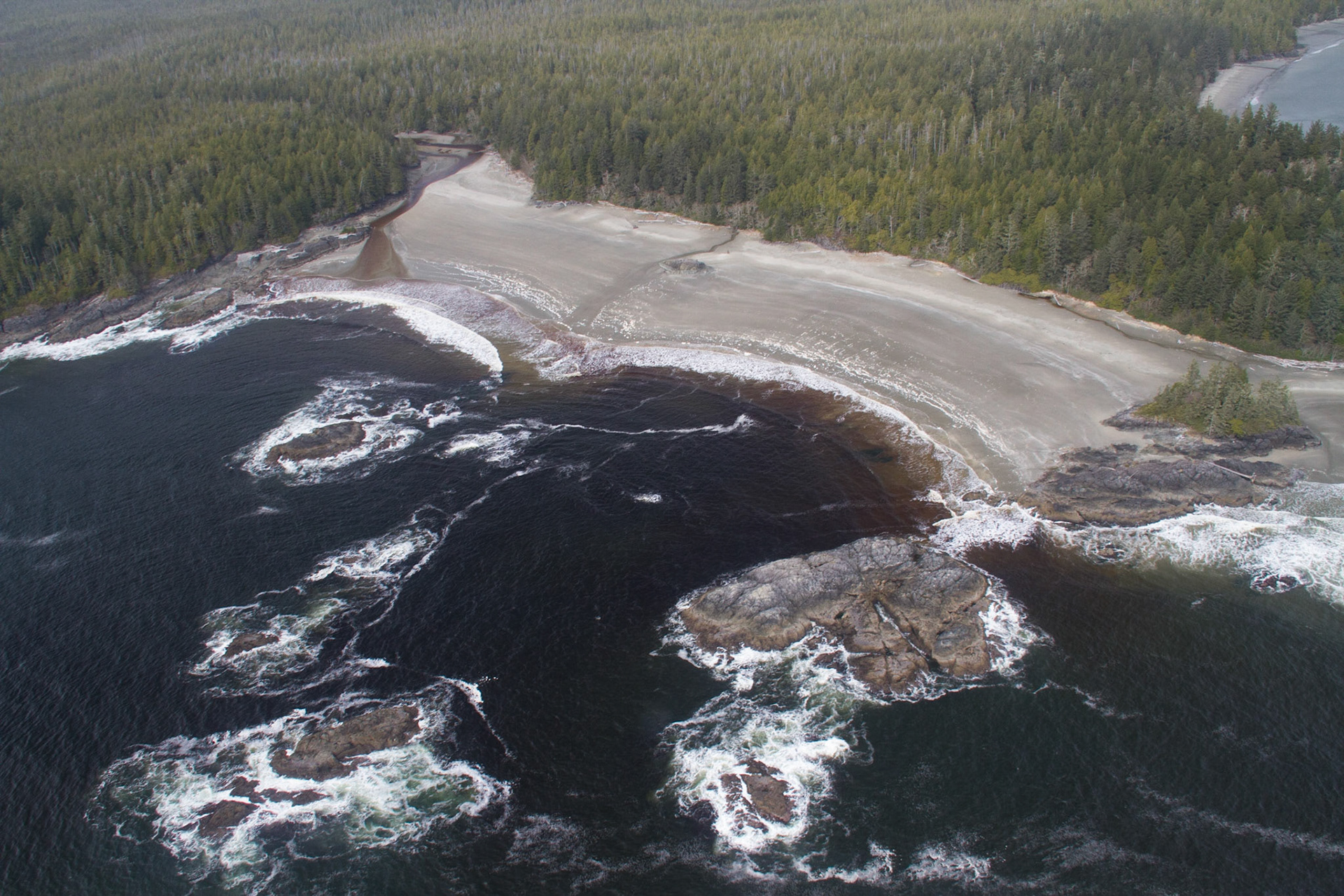 View from float plane