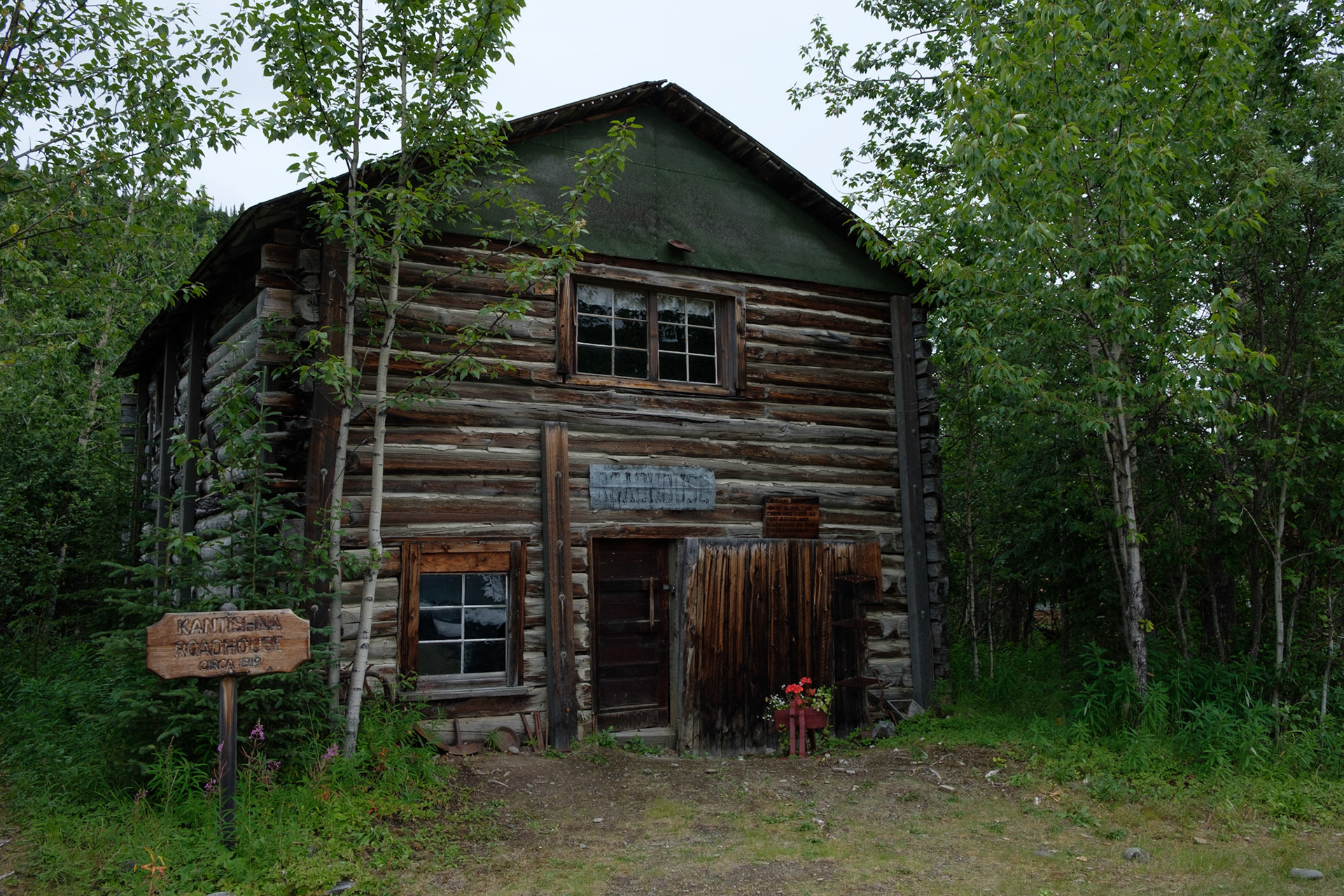The original Kantishna Roadhouse