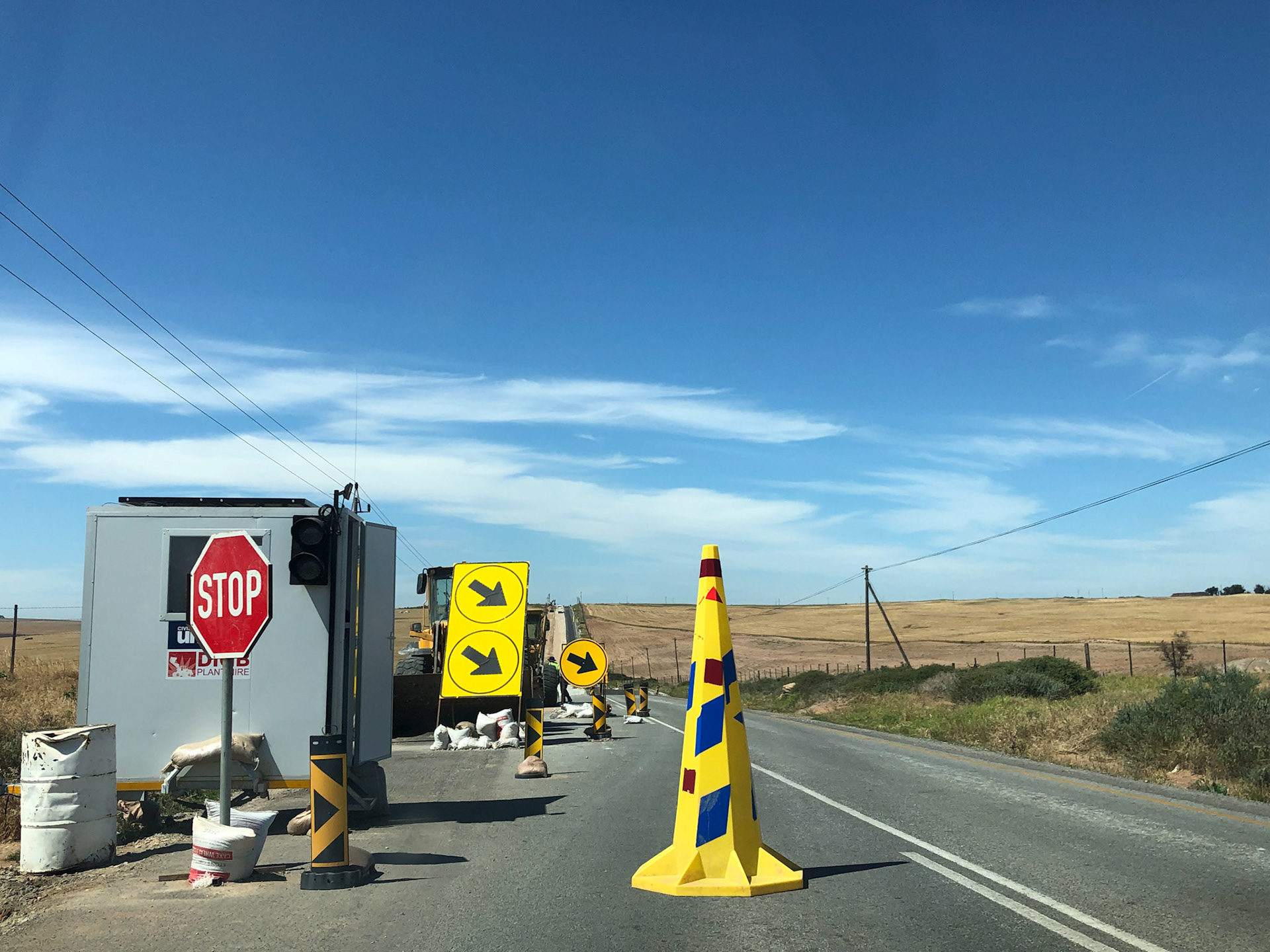 Roadworks South African style