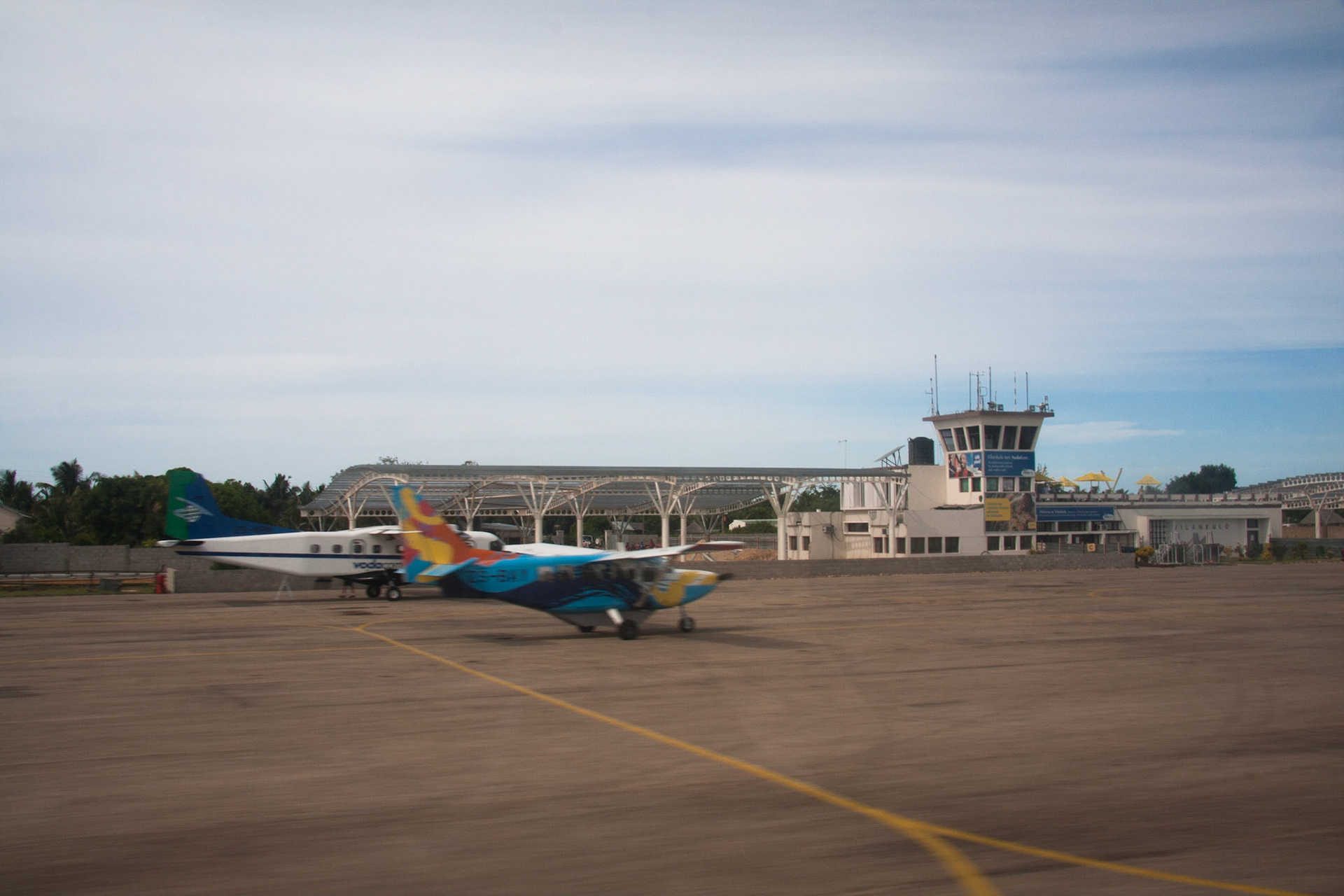 Villanculos airport, Mozambique