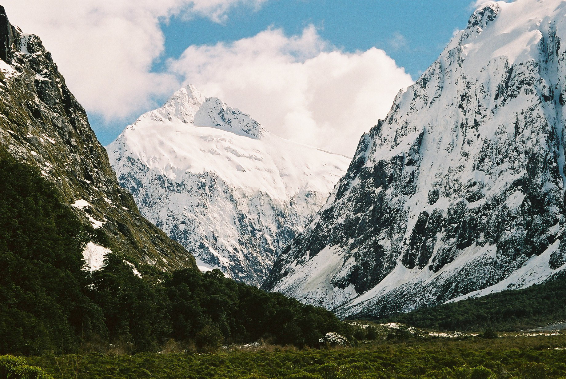 View from Milford Sound road