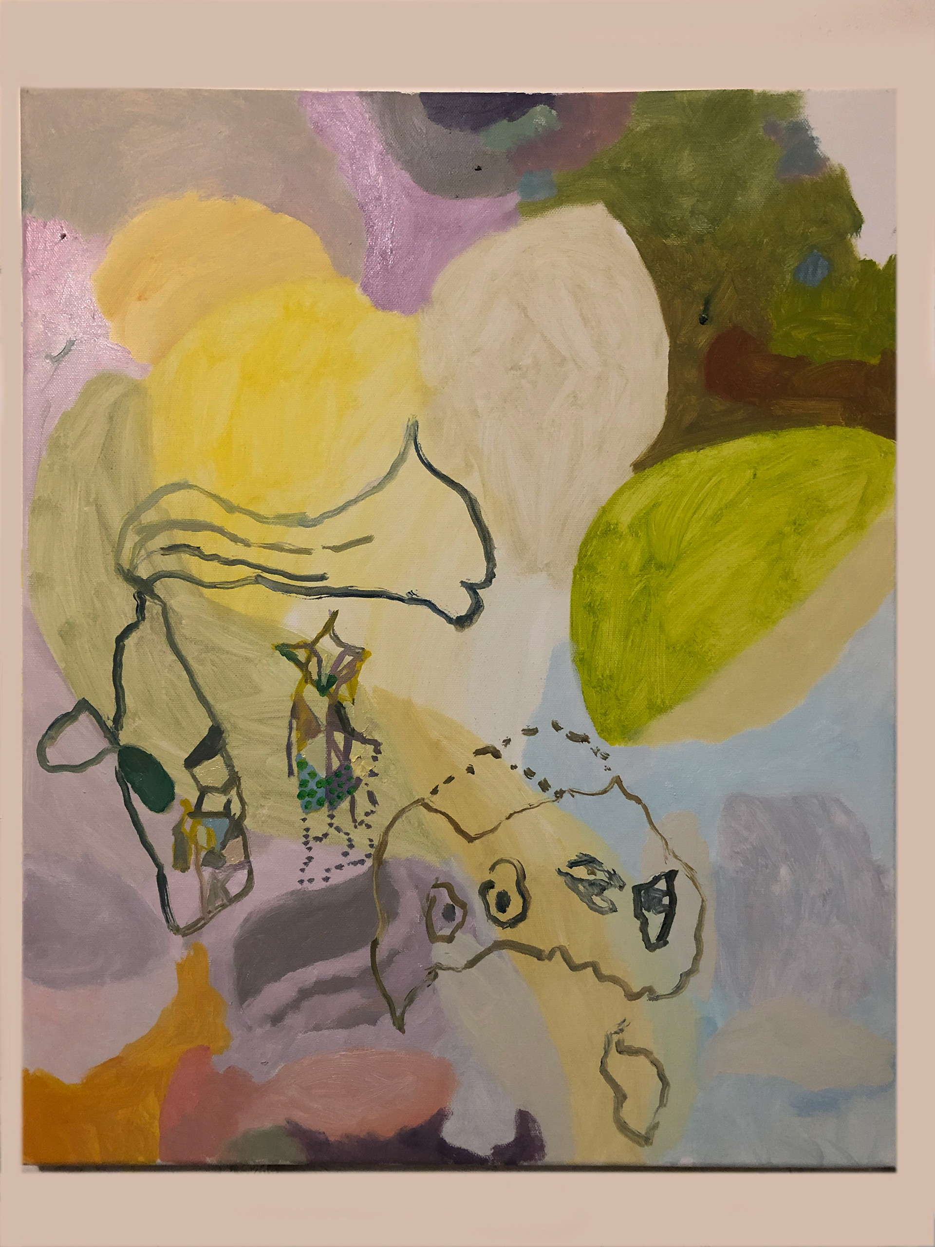 Untitled, oil on canvas, 40 x 60 cm