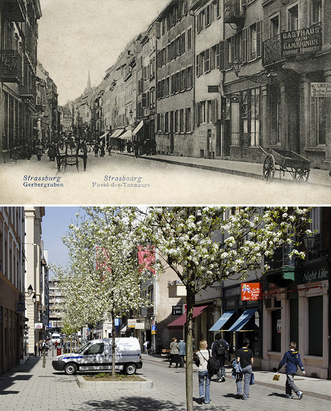 Rue du Fossé des Tanneurs – 1900 – 2006