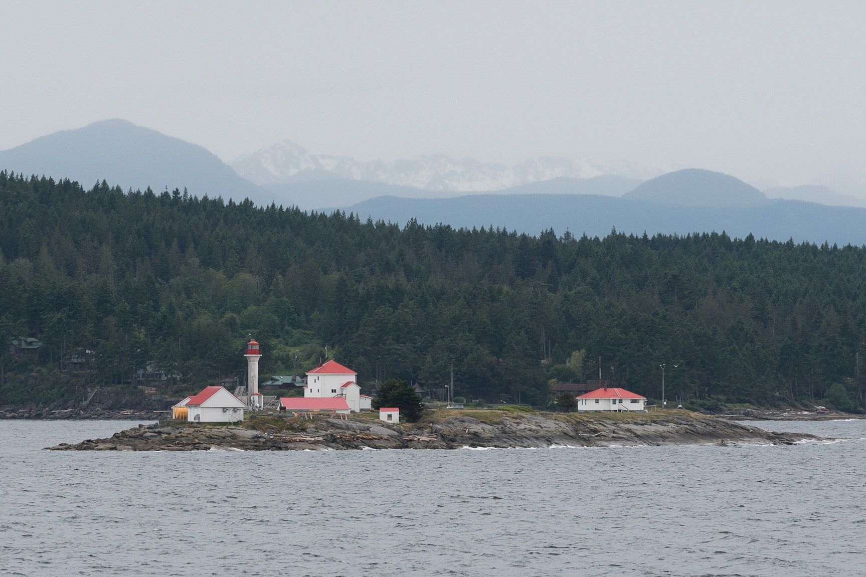 Vancouver Island from the ferry