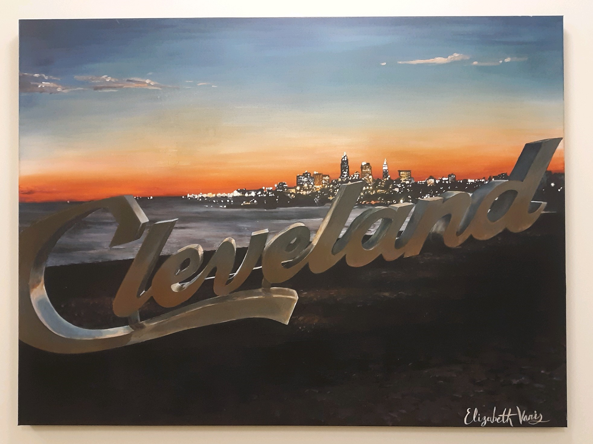 Elizabeth Varis, Cleveland, Painting, Bay Village High School, Educator: Grace Outcalt, Grade 12,  Honorable Mention