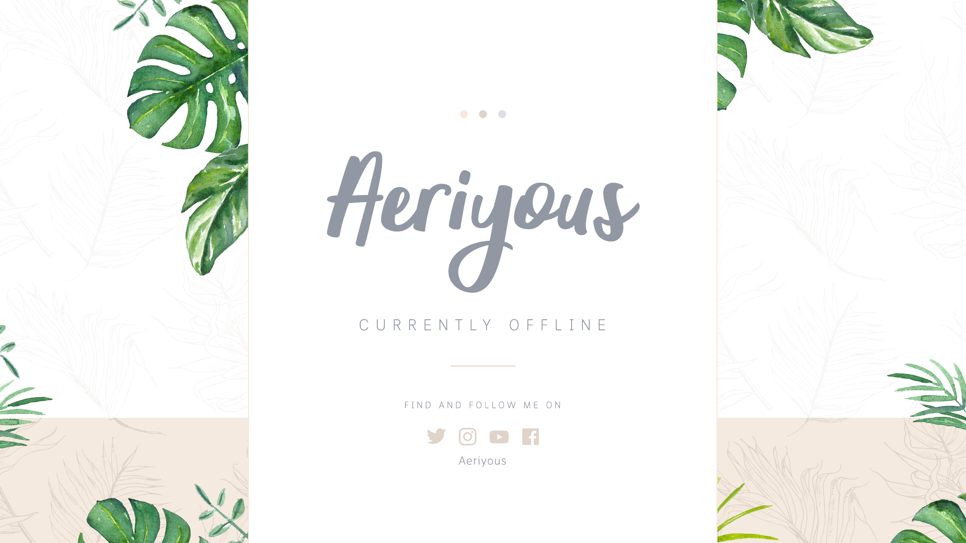 Twitch Offline Screen