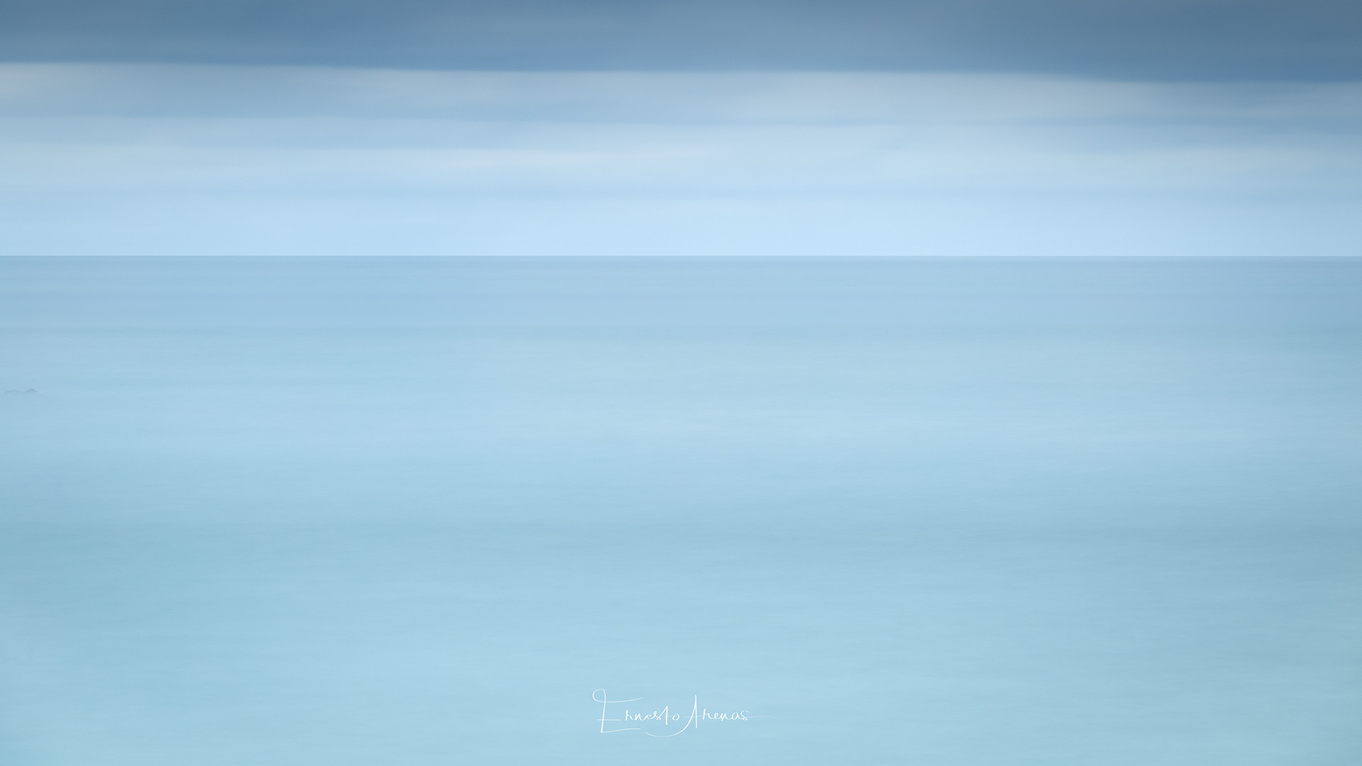 Cielo y Mar al horizonte.