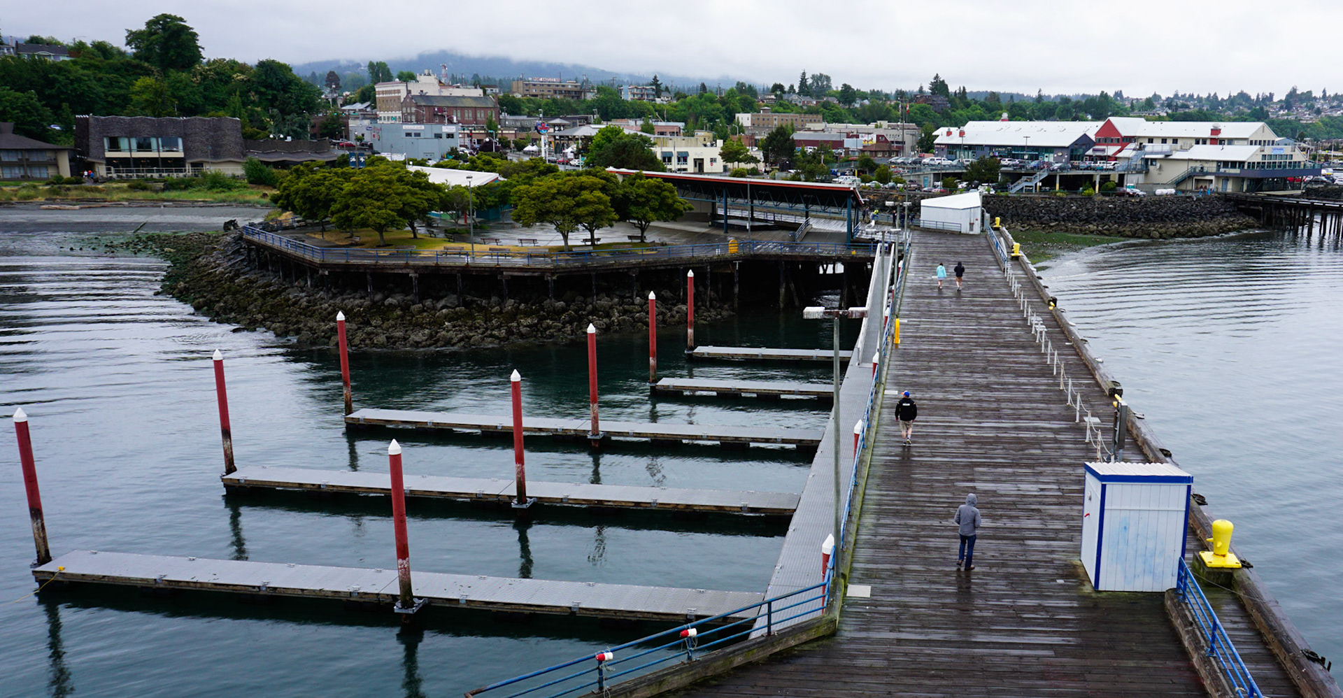 The dock at Port Angeles