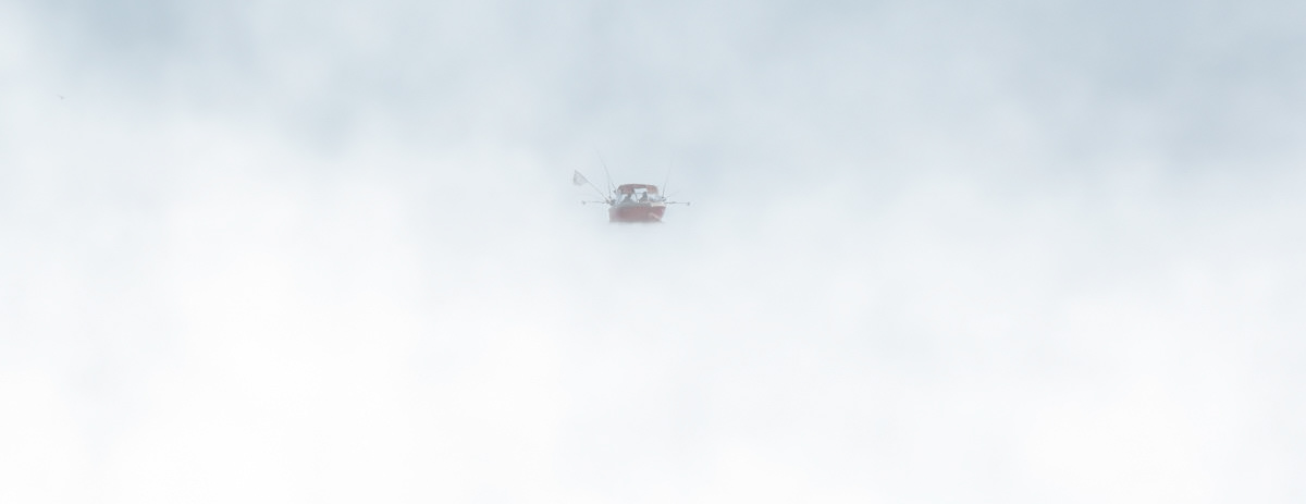 Fishing Boat in Fog - Georgian Bay © Irwin Seidman