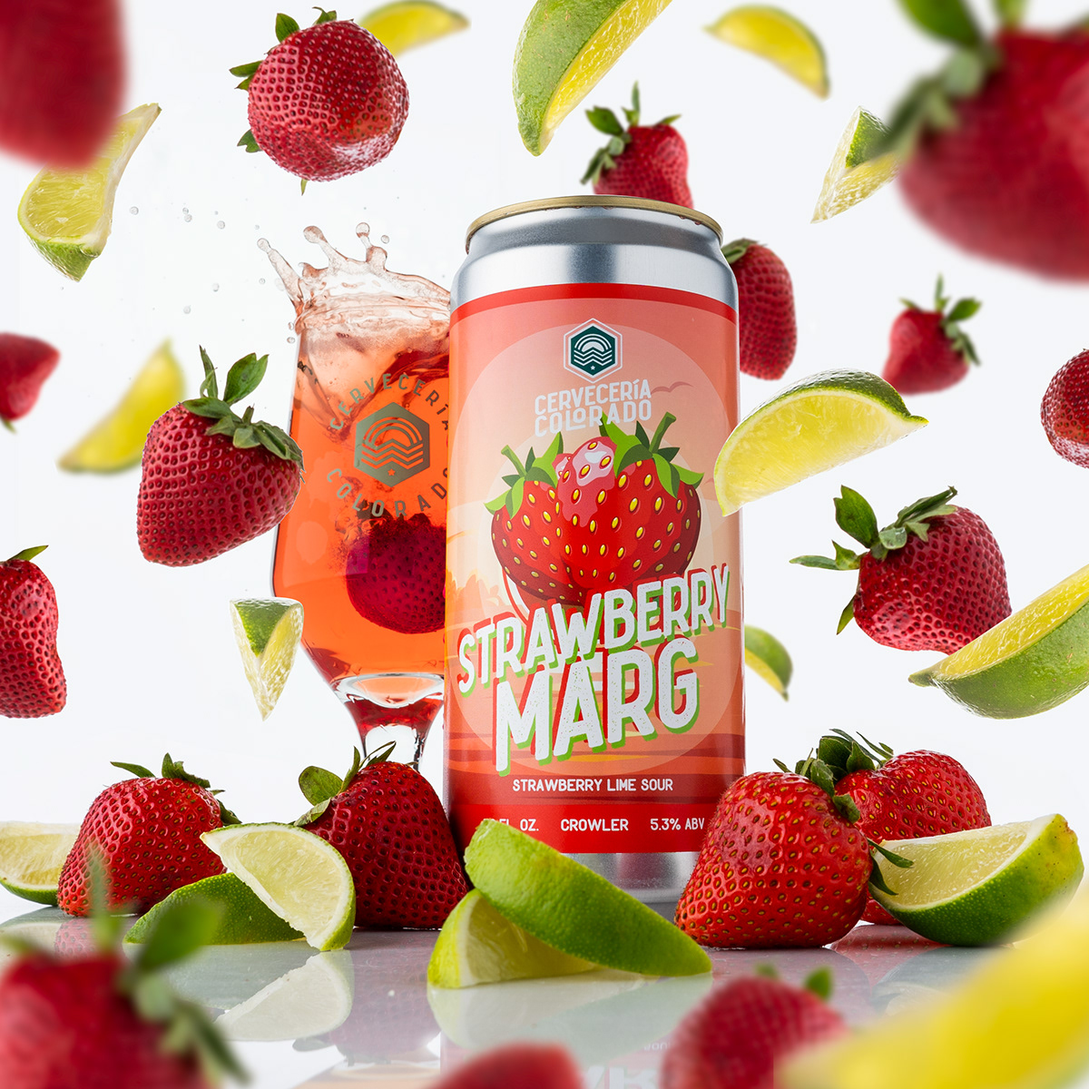 Beer Breath Co Strawberry Margarita Gose