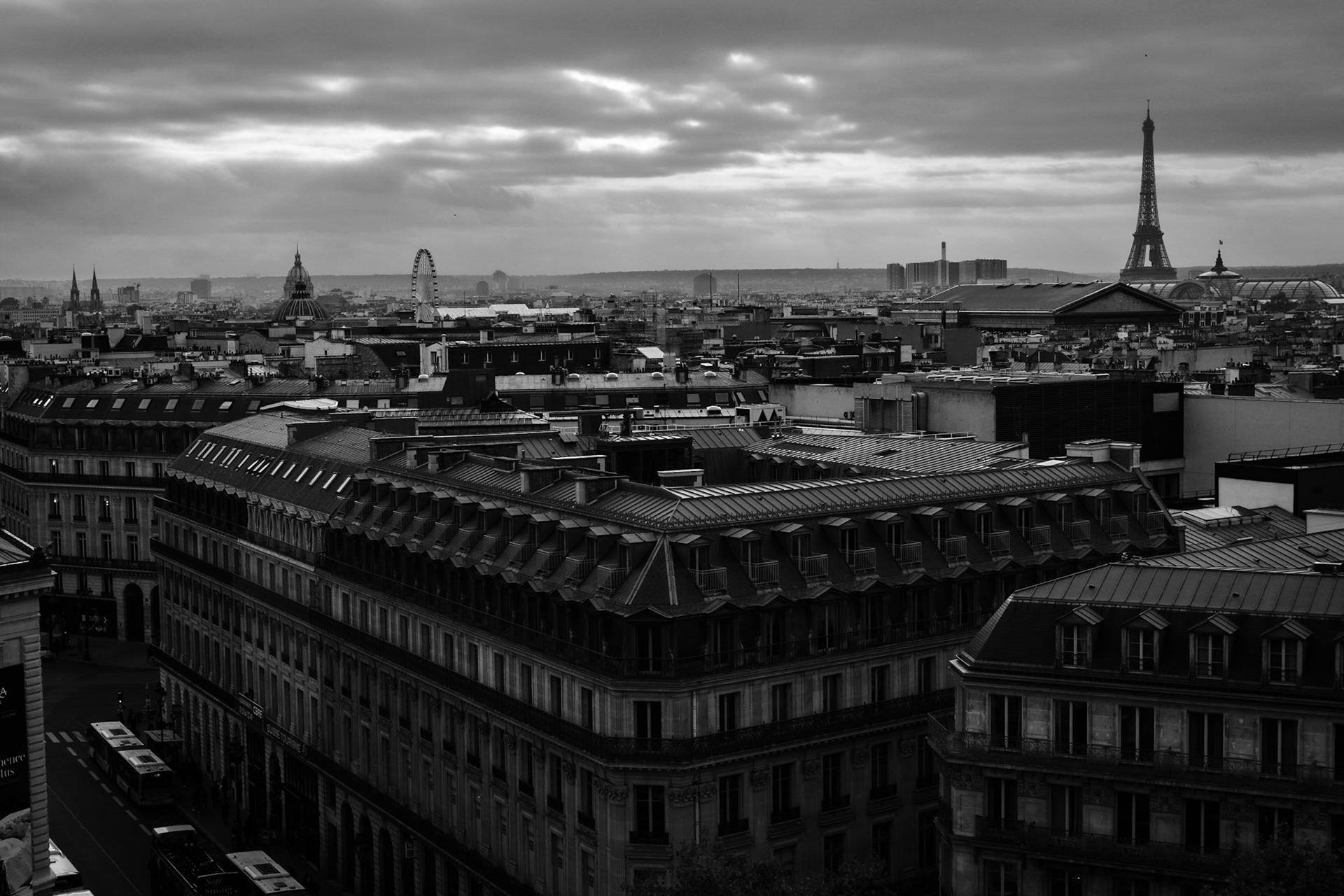 Paris | on top the Galeries Lafayette