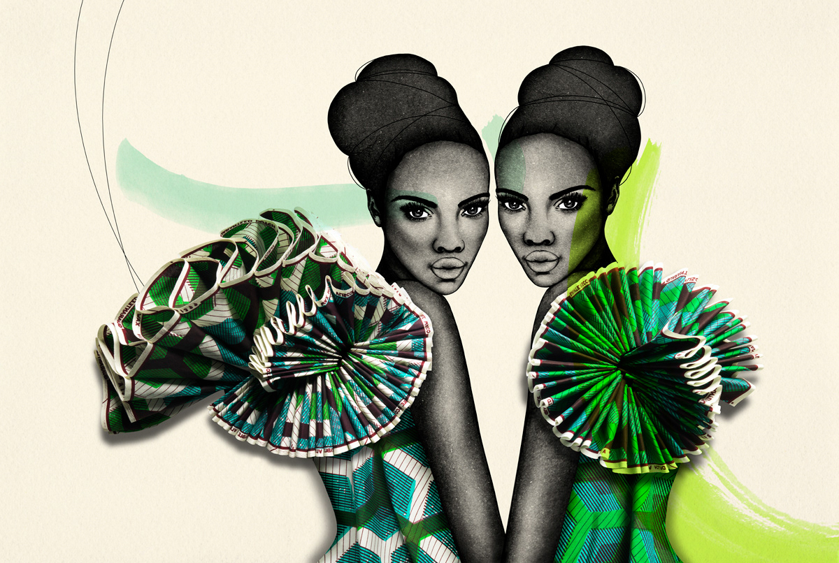 Vlisco Delicate Shades @ Anneke Krull