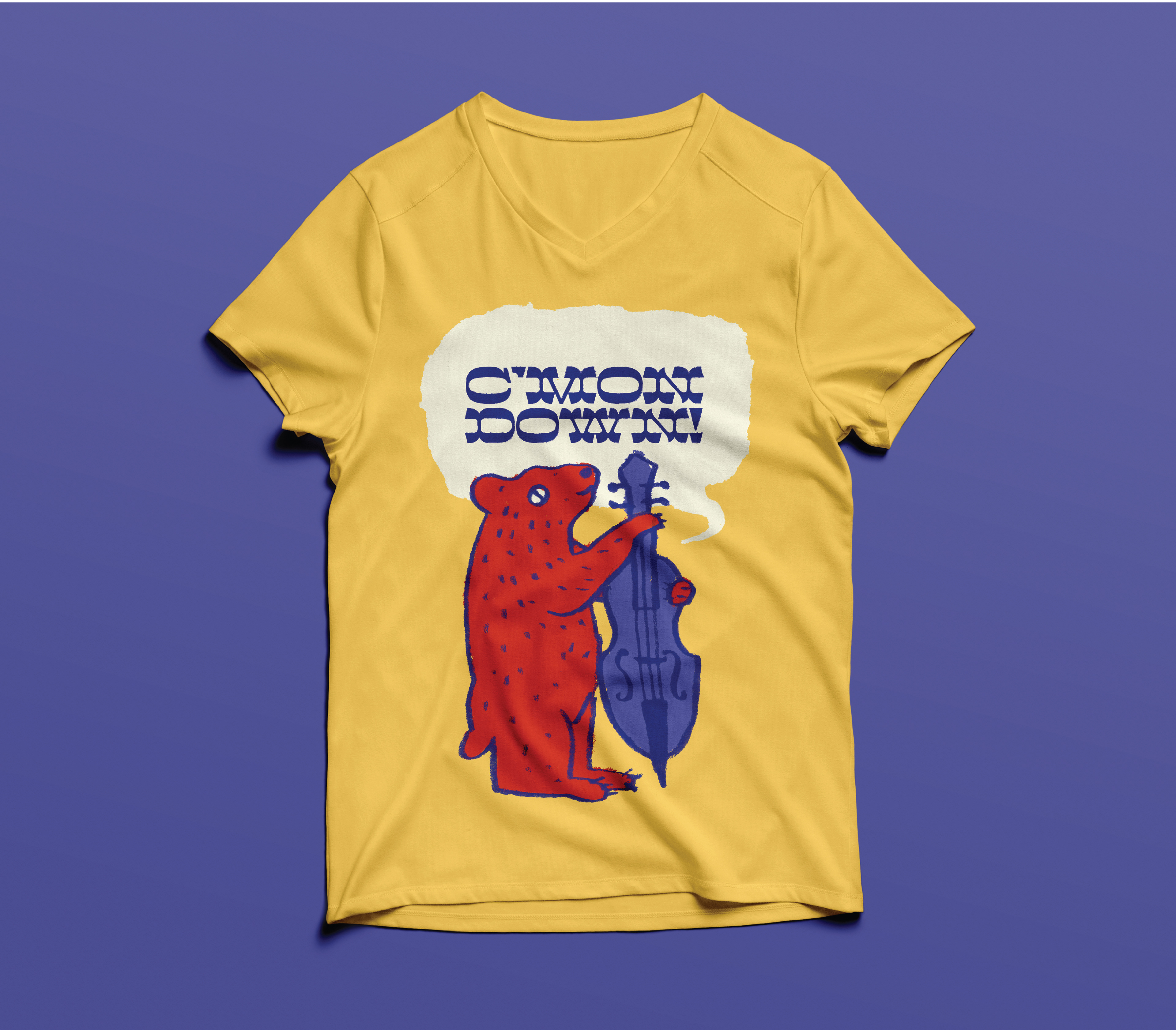 T-shirt Design for the Miles City Bluegrass Festival