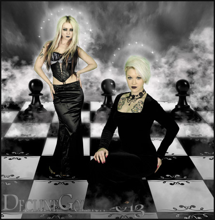 Models: Li Necro and Aimee L'amour - 2012