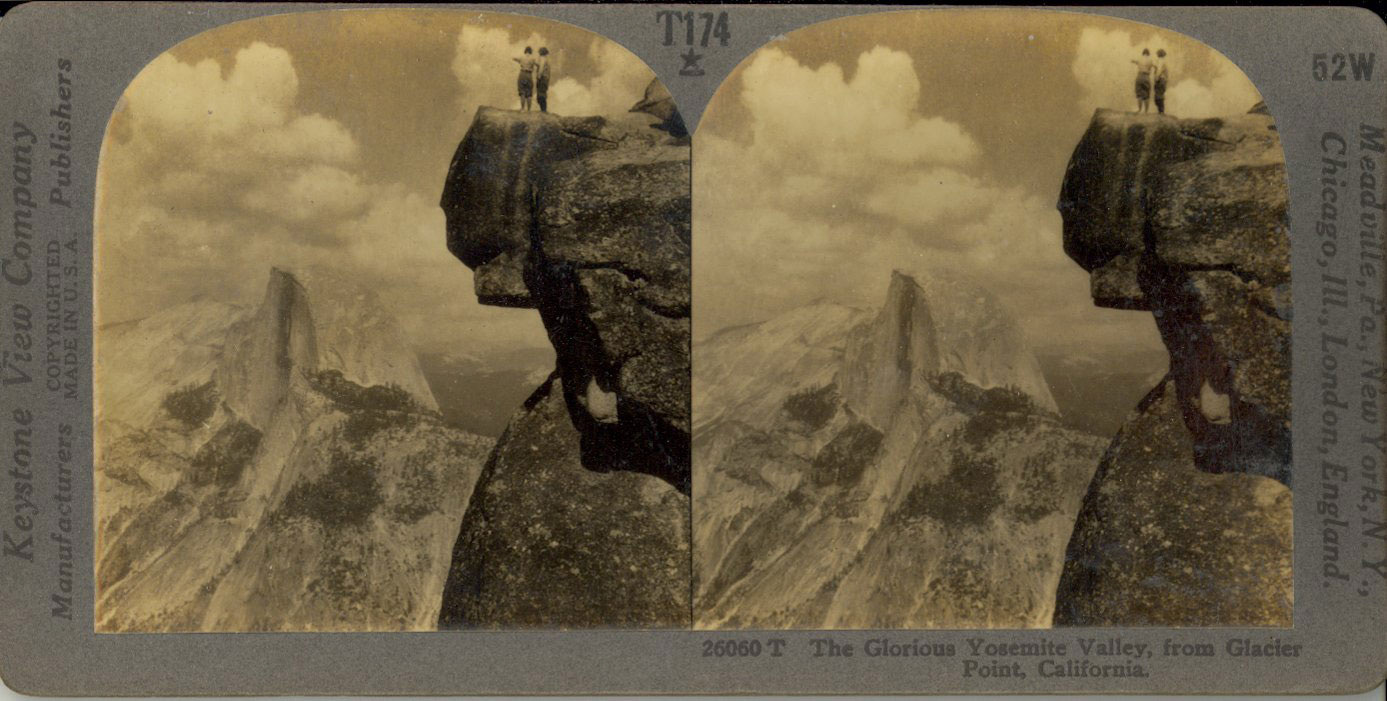 Slide for the stereoscope