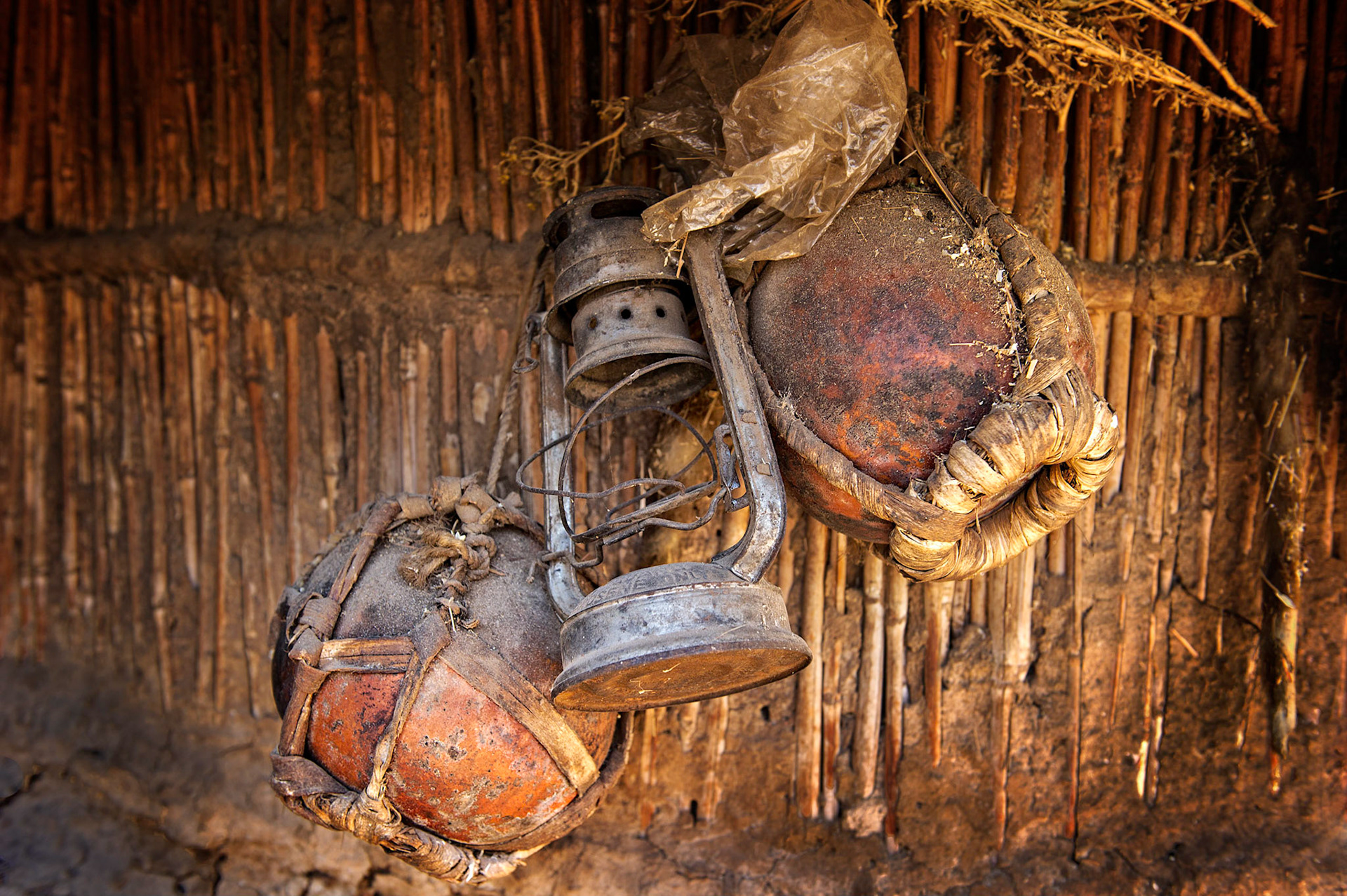 Gourds & Lantern - Konso, Ethiopia