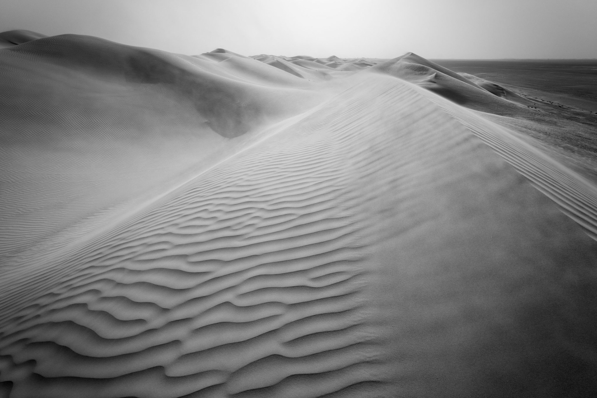 Blowing Sand - Al Faqa, Dubai, UAE