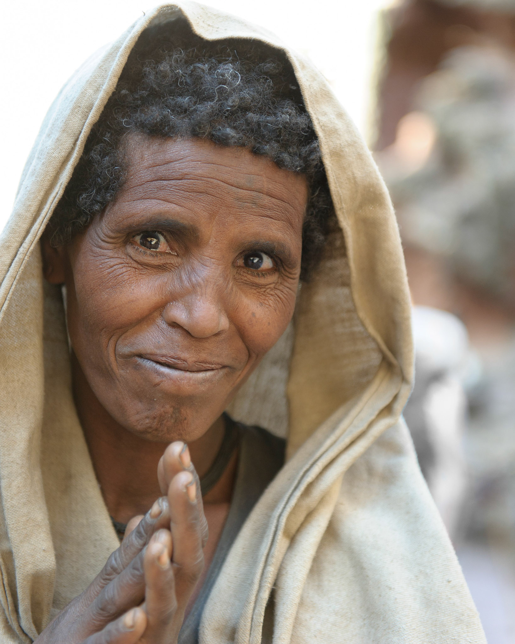 Praying Woman - Lalibela, Ethiopia