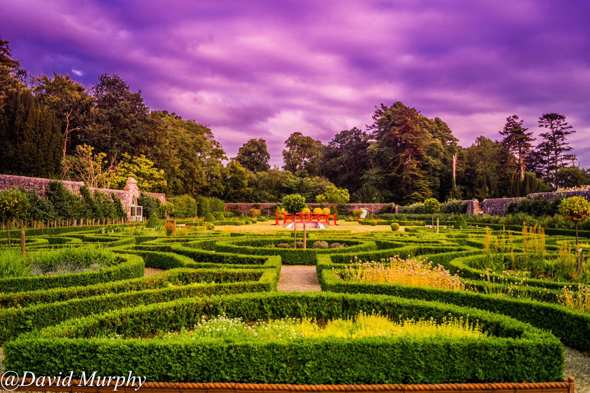 Lough Rynn Castle Gardens.