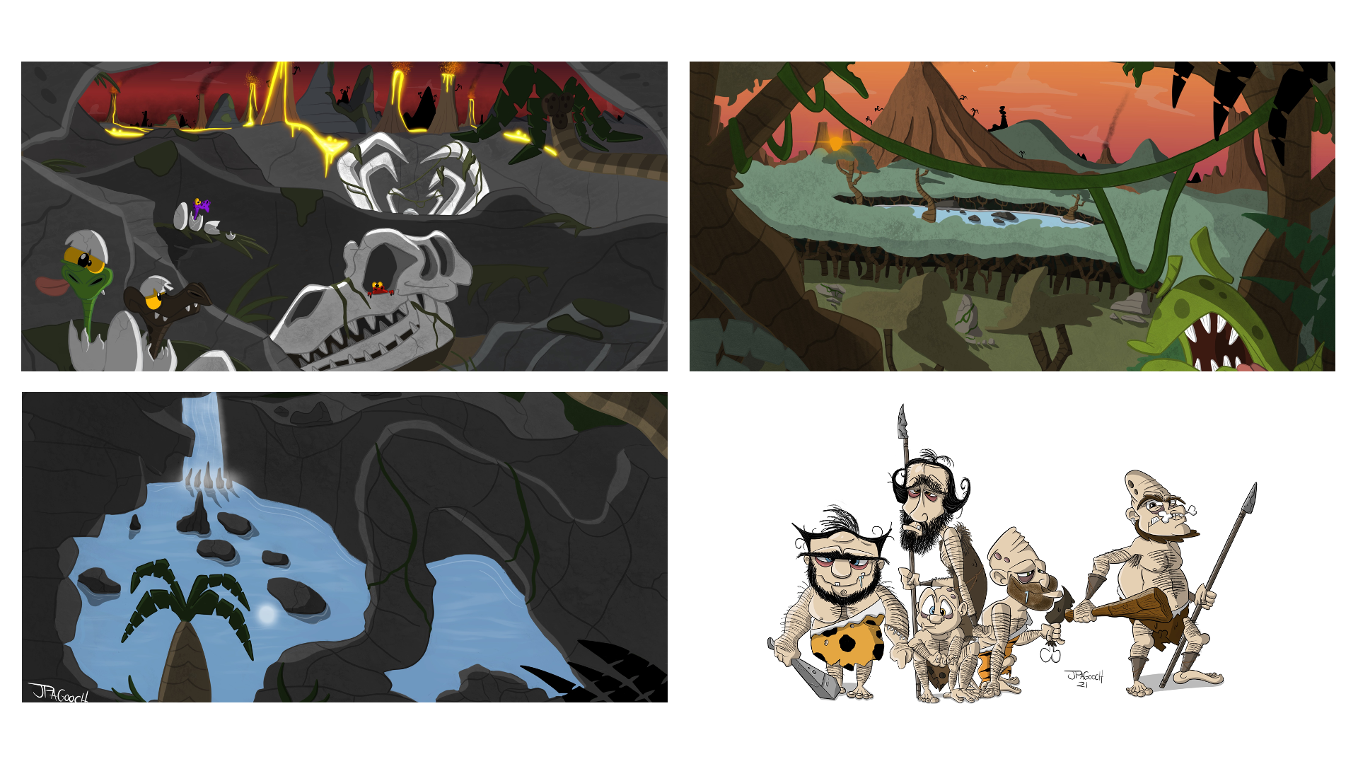 JAMES GOOCH Character and Environment Illustration