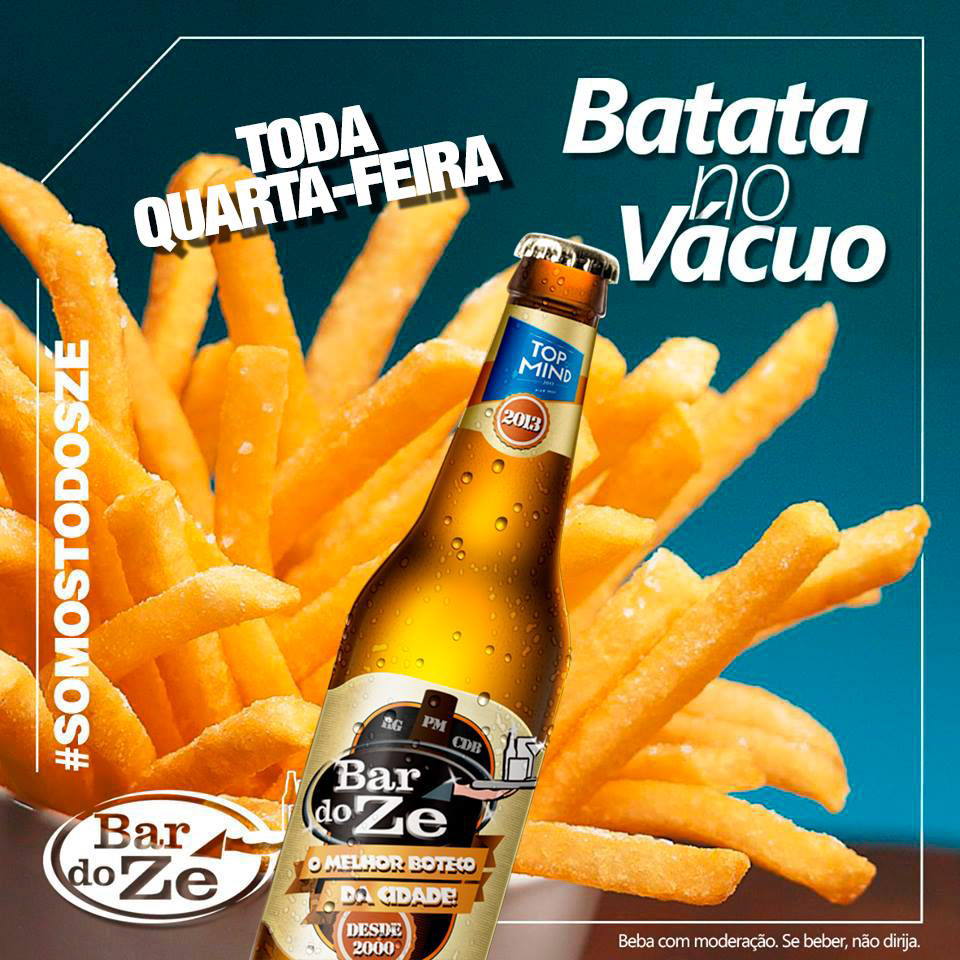 T&D Tecnologia & Design Bar do Zé Social Media