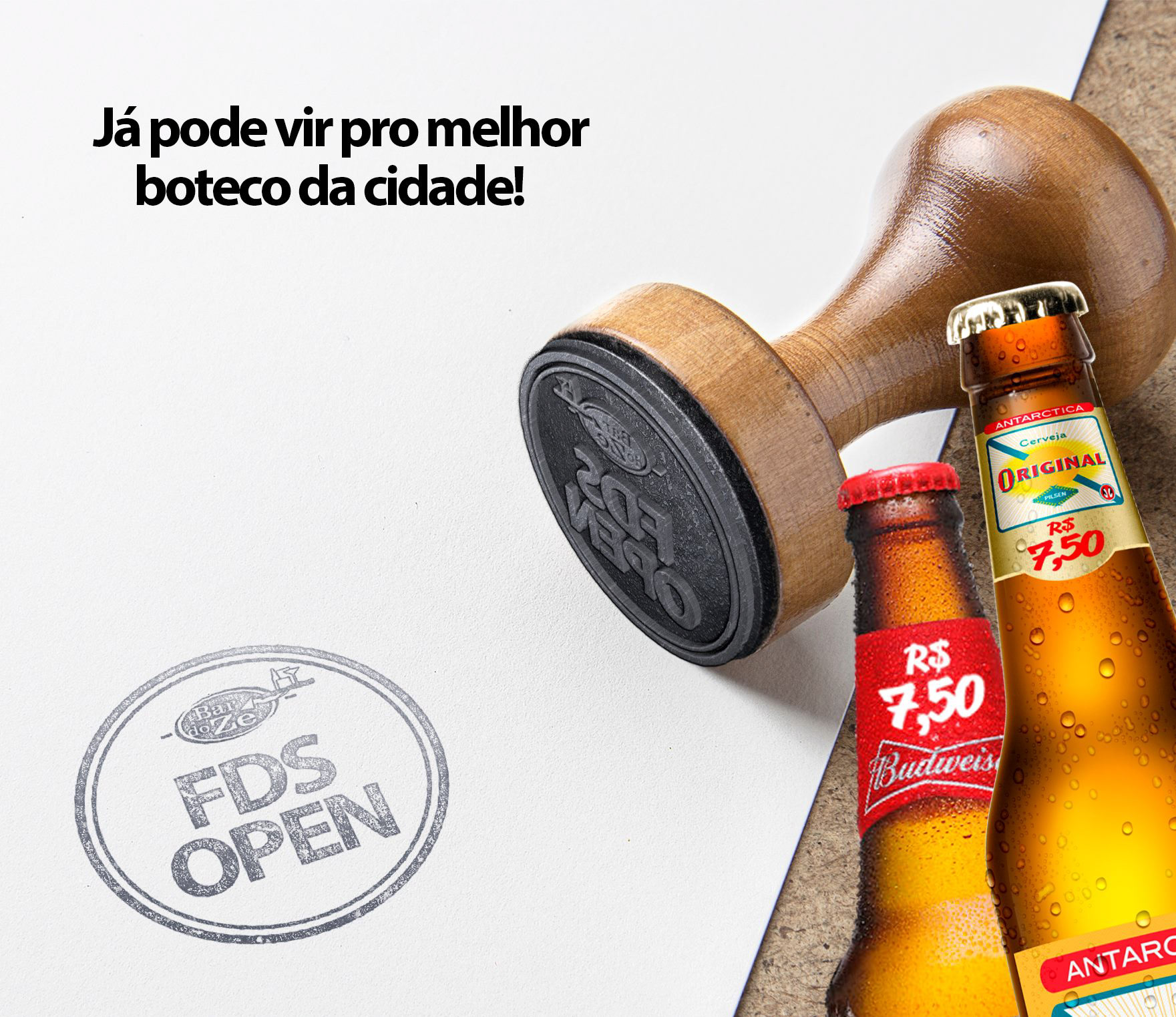 T&D Tecnologia & Design Bar do Zé Social Media