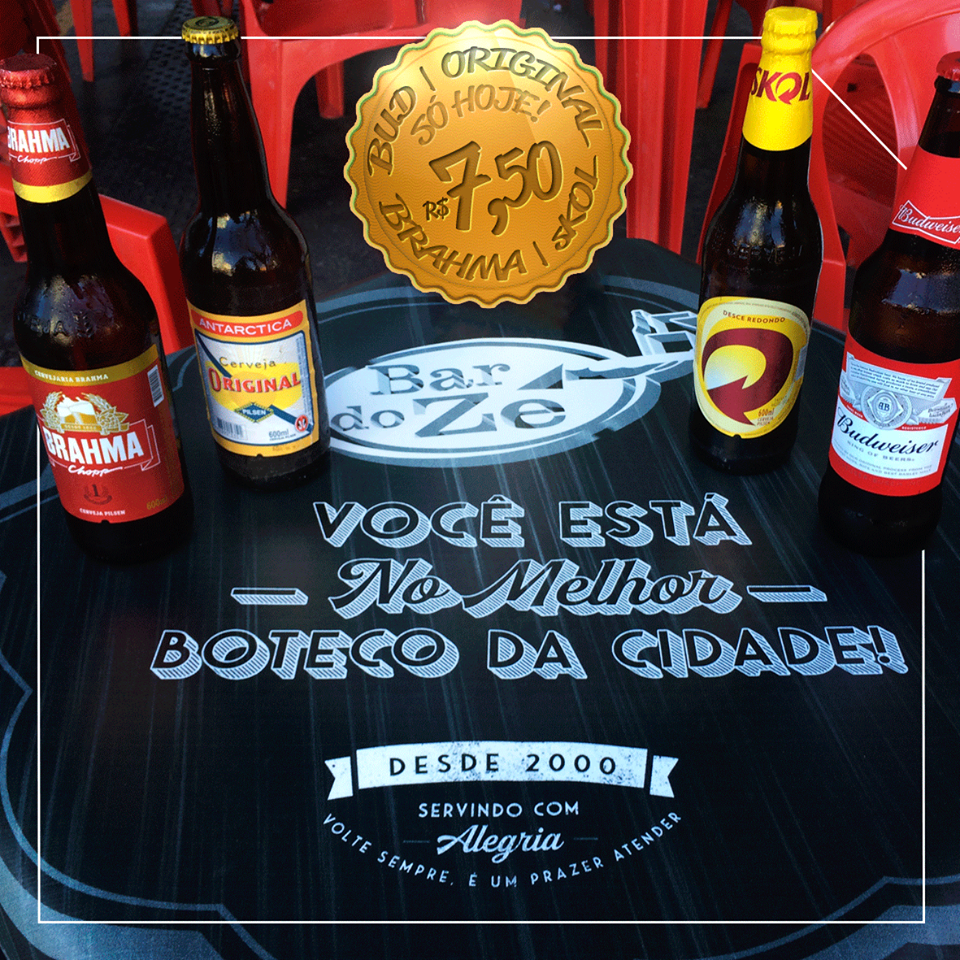 T&D Tecnologia & Design Bar do Zé Social Media