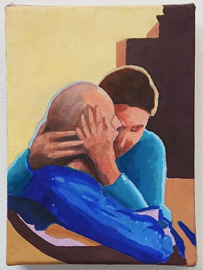 Sans titre, huile sur toile, 24x16 cm