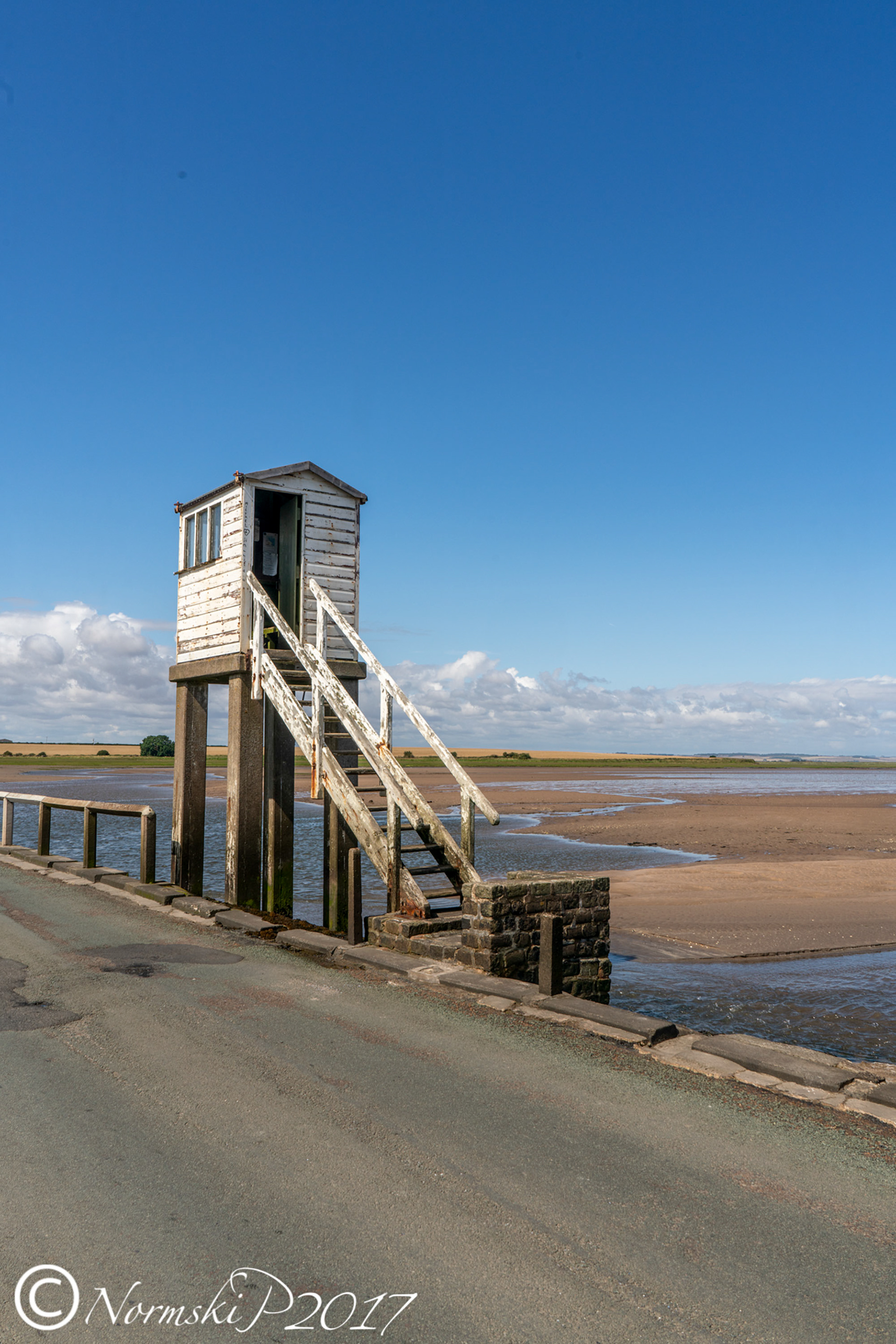 Telephone box.