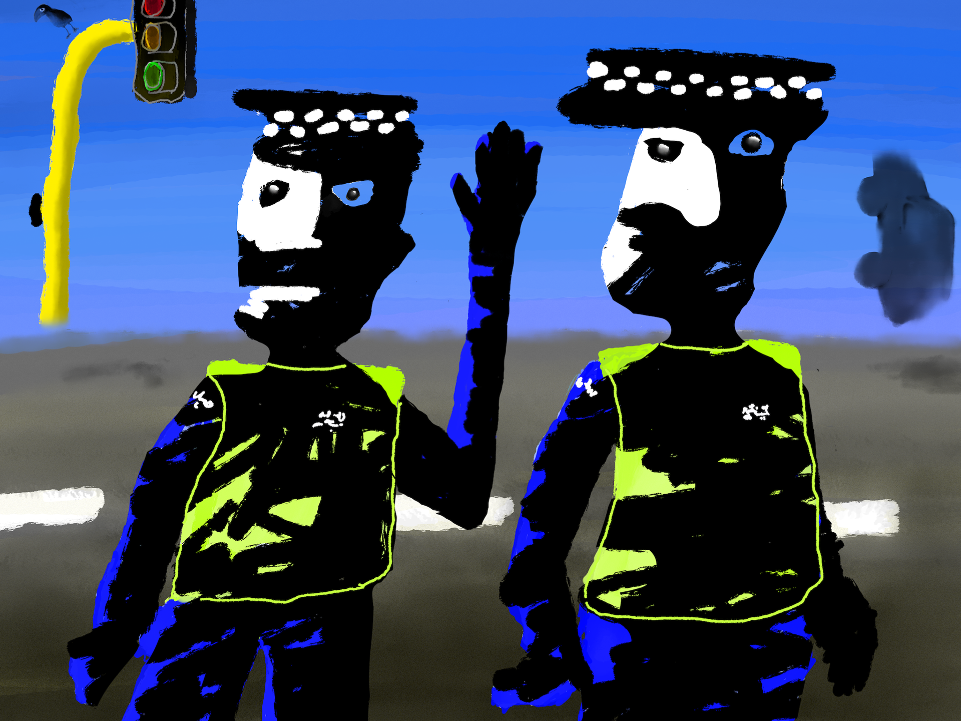 The Force: Officers Ray and Nestor